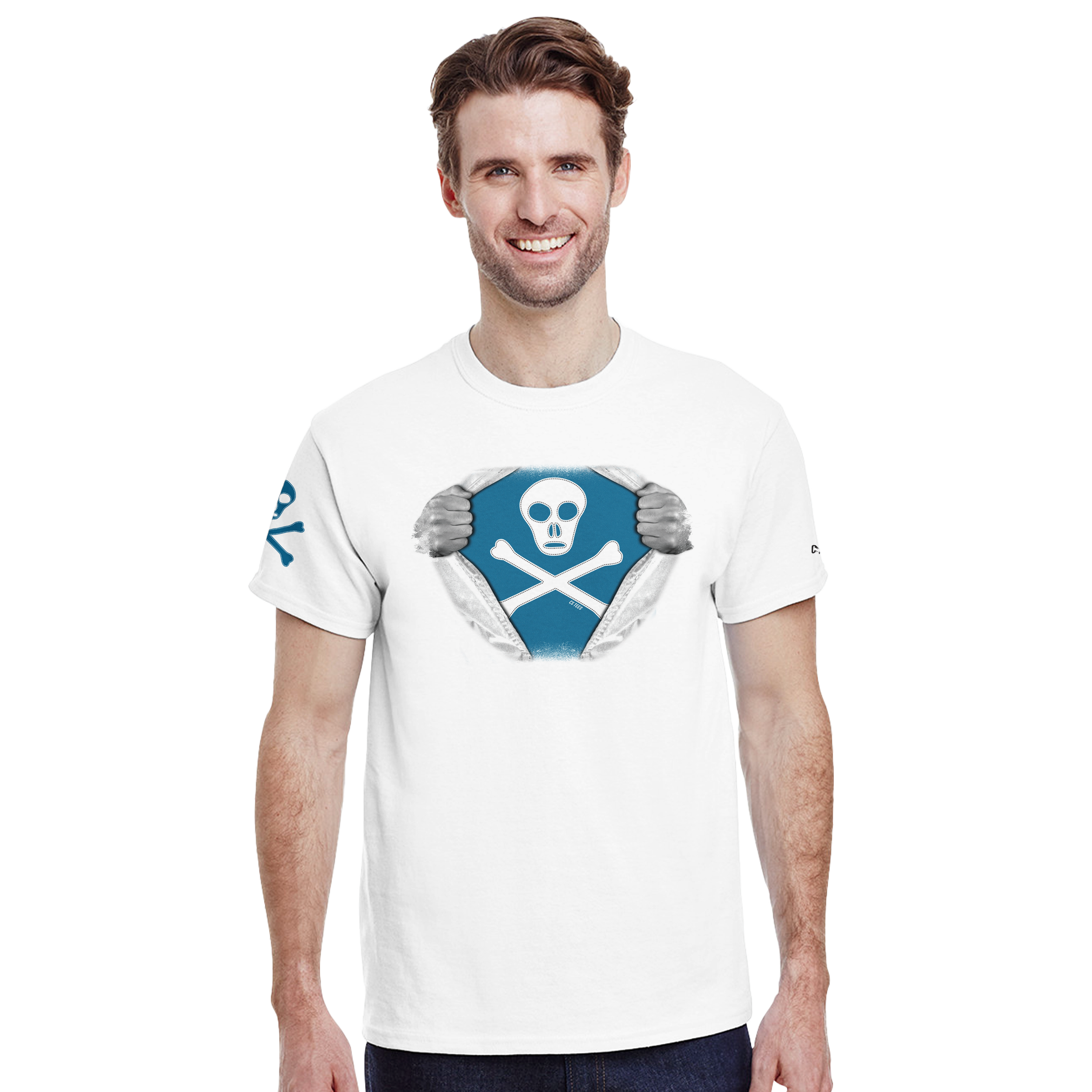 Poole Pirates Reveal Tee - White