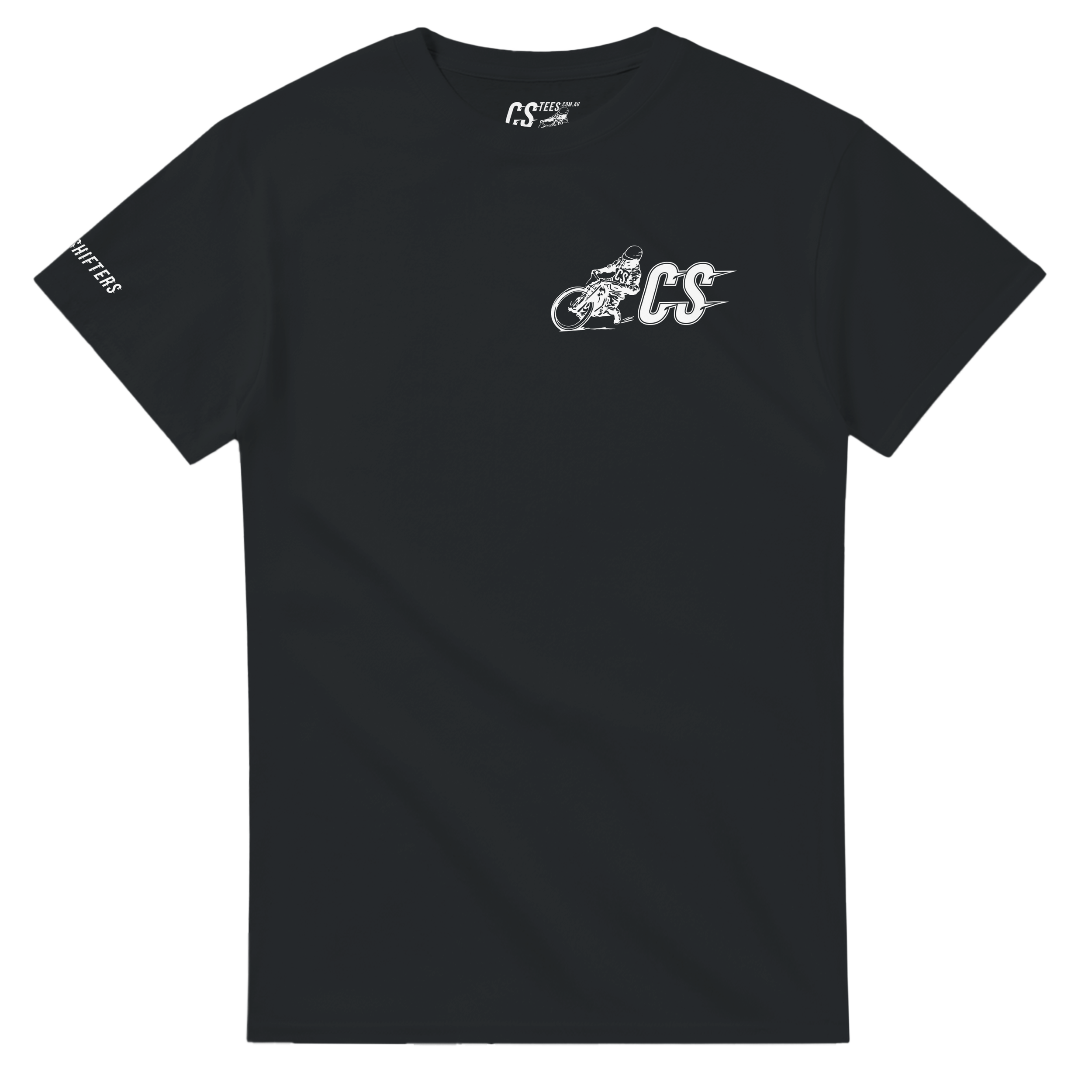 CS CinderShifters_LogoBrandTee_Black_front.png