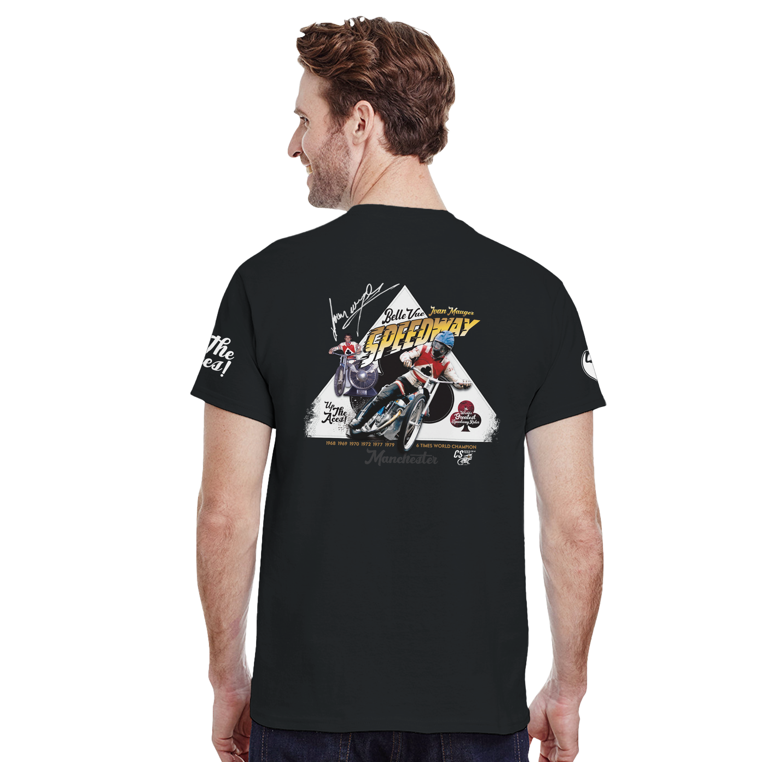BVA Ivan Mauger Tribute Tee - Dark