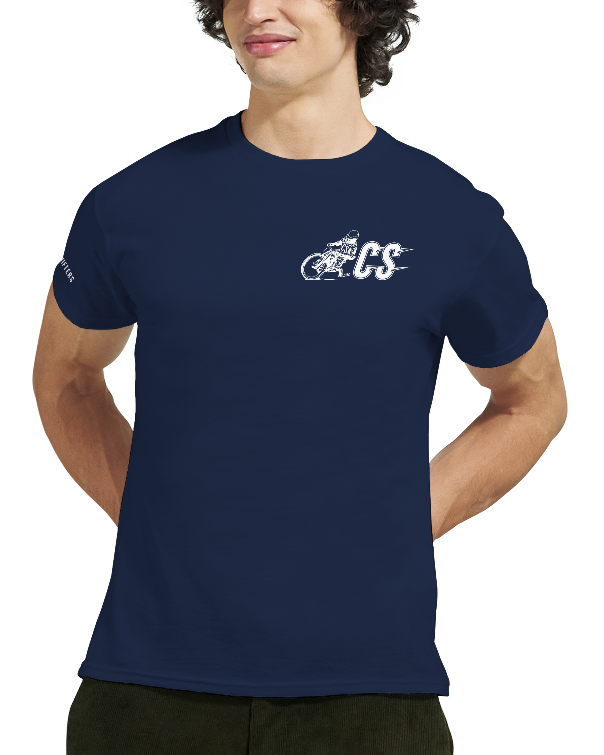 CS CinderShifters_LogoBrandTee_Navy_frontshow.png