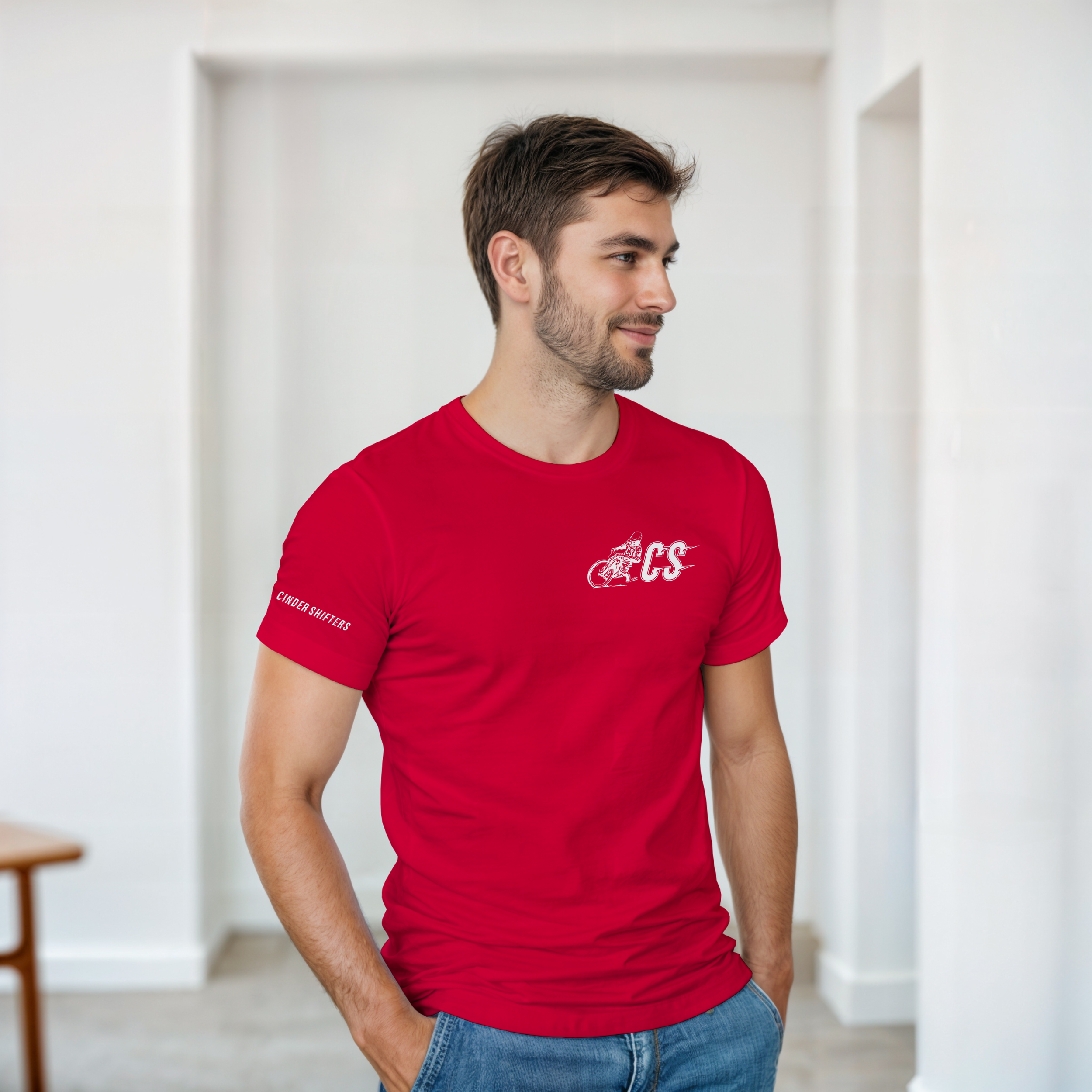 CS CinderShifters_LogoBrandTee_Red_modelfront.png