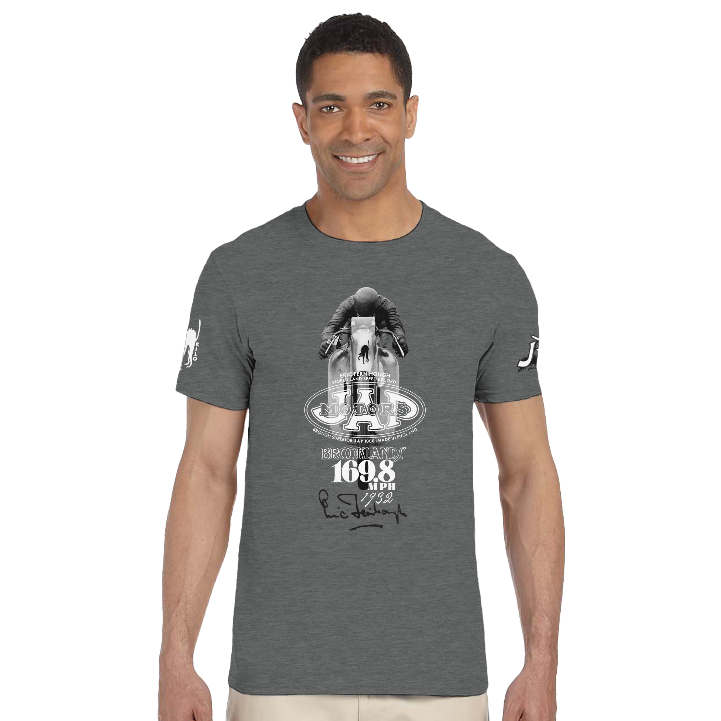 JapMotors_KILO_Tee_GraphiteHeather_FrontShow.png