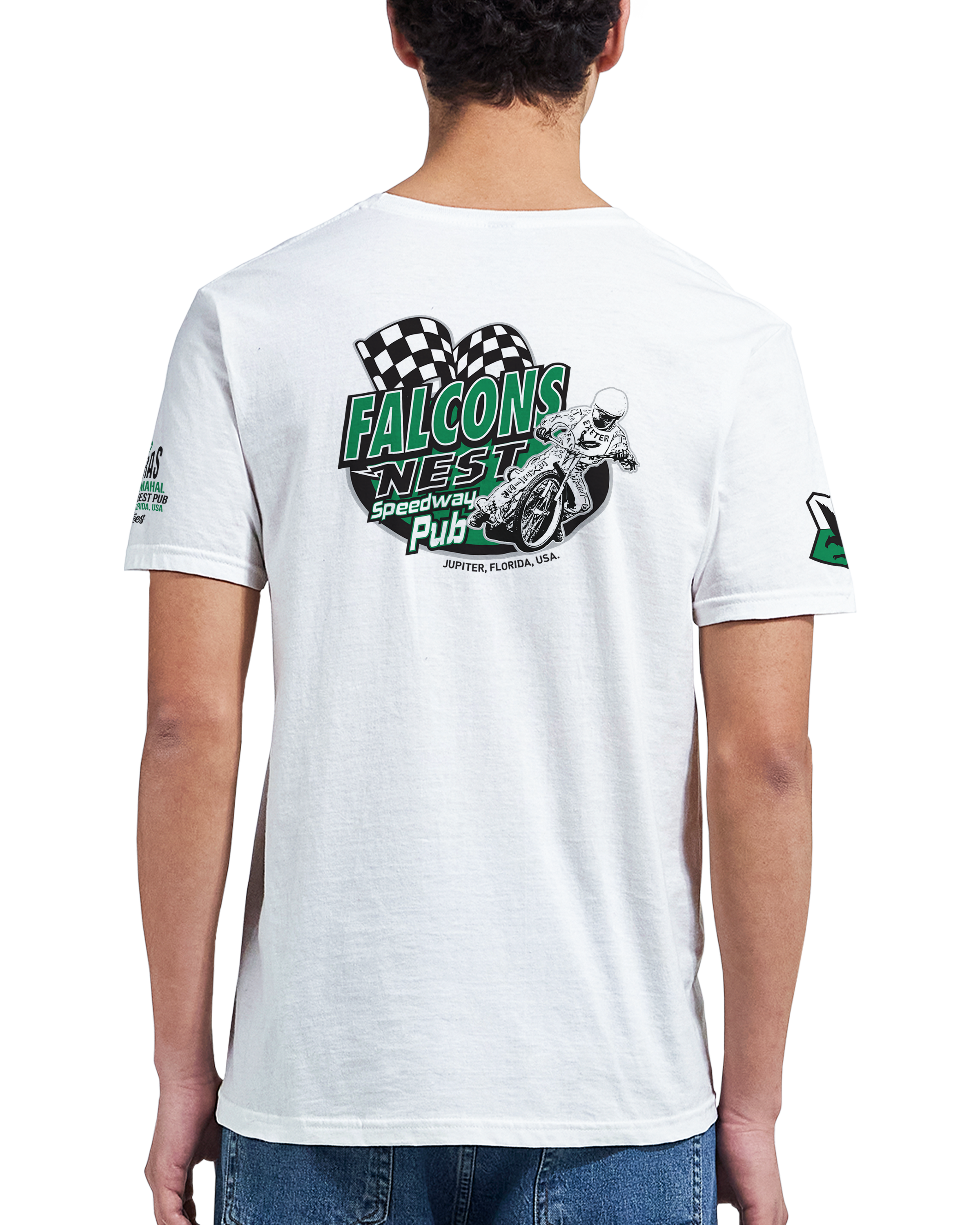 EF Falcons Nest Tee - White