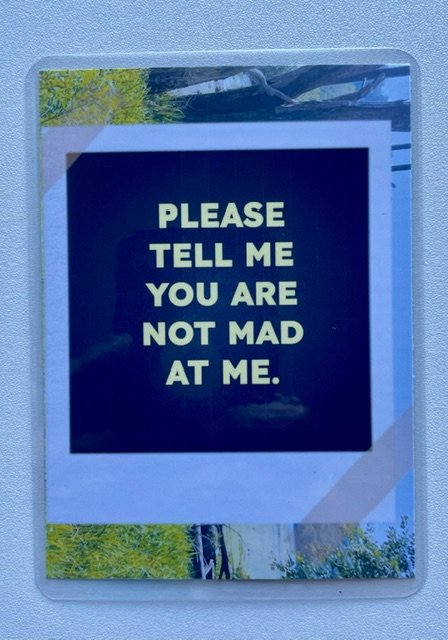 PTSD please tell me you are not made at me.jpeg