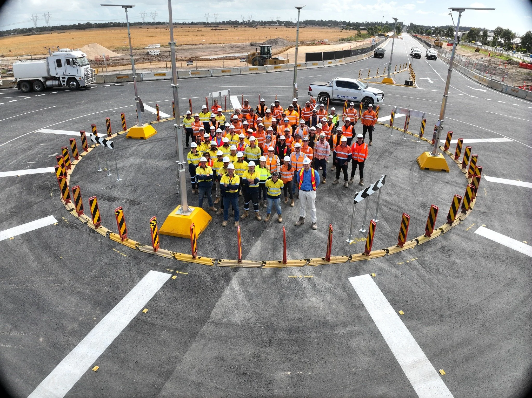 We&rsquo;re delivering the Thompsons Road and Berwick&ndash;Cranbourne Road Intersection Upgrade on behalf of @bigbuildroads, and last month, our team reached a major milestone, with the intersection back open as planned after a one month closure.

I