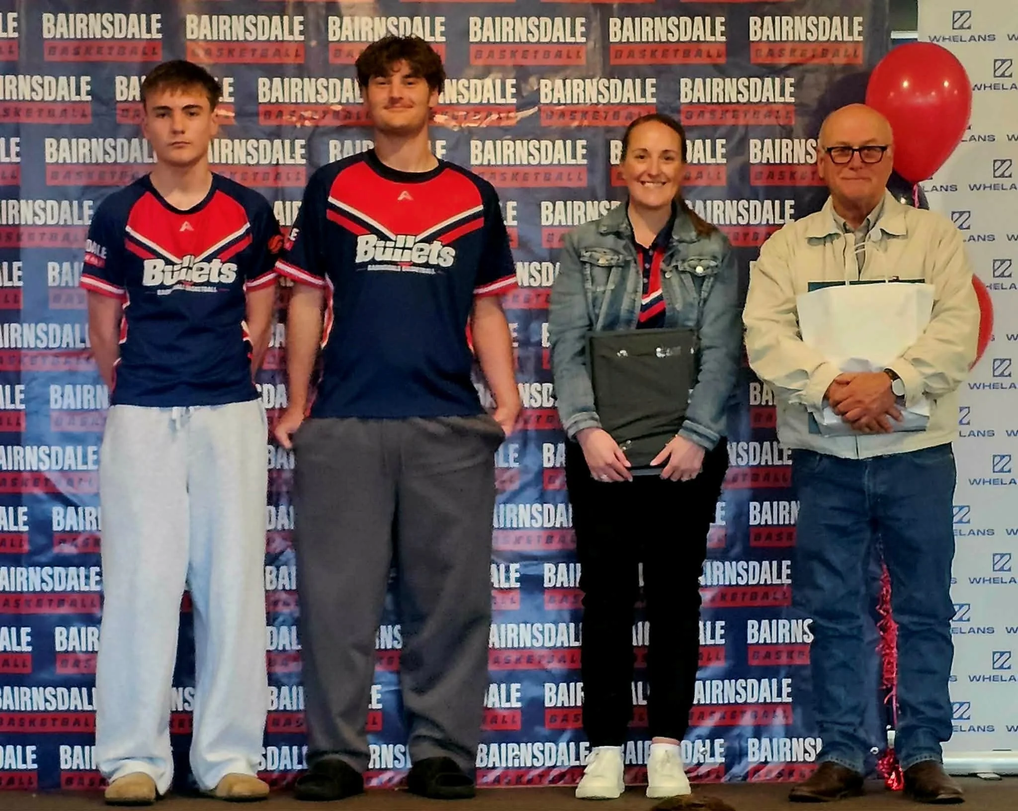 Whelans Group would like to acknowledge the Bairnsdale &amp; District Amateur Basketball Association for hosting their representative squad presentation evening on Sunday.

As a major sponsor, Whelans&mdash;represented by Managing Director Charlie Wh
