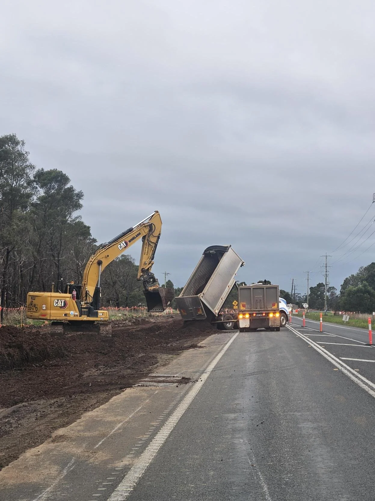 Princes Highway West Overtaking Lanes – Garvoc