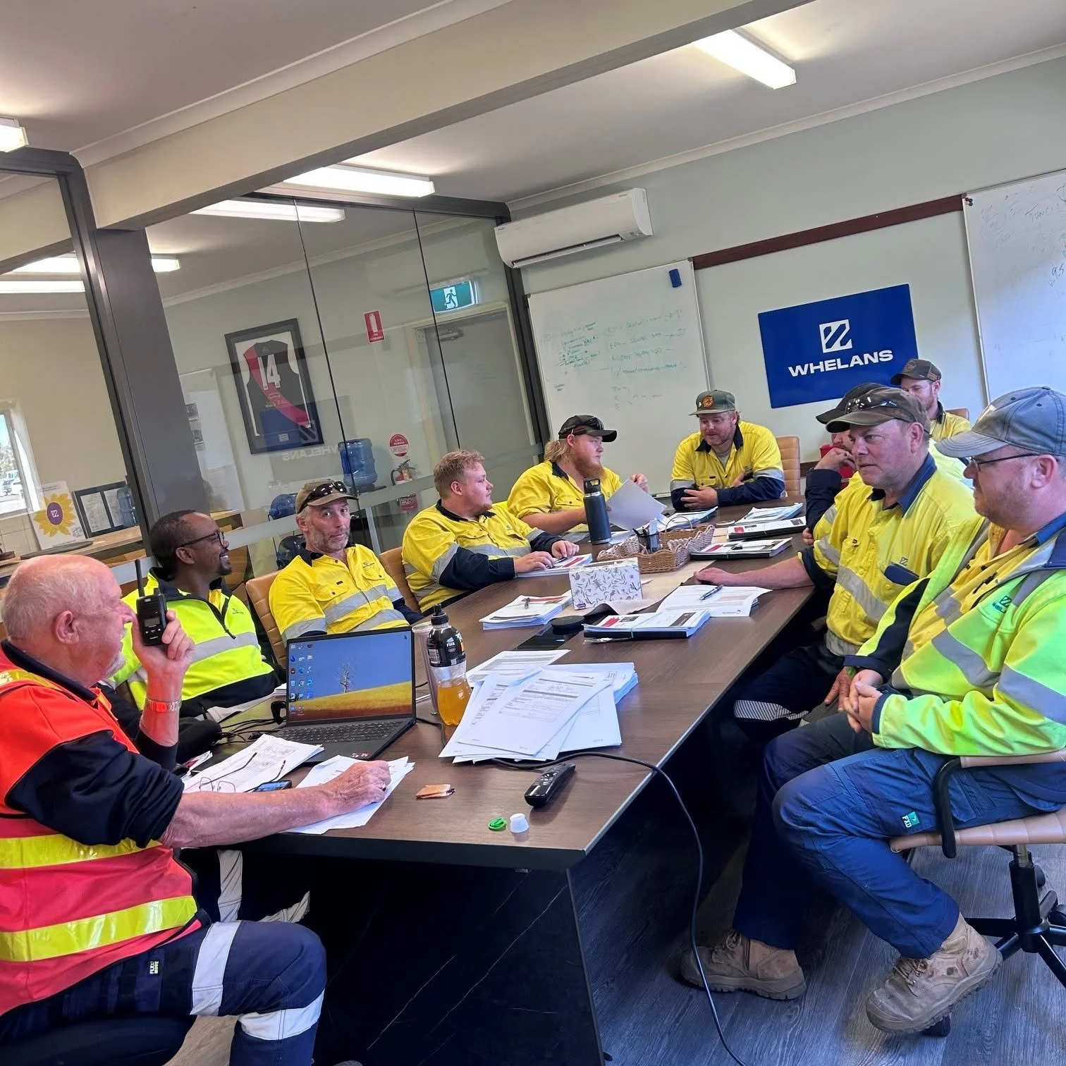 Our road maintenance crews are currently sharpening their skills in a 3-day training course, led by the friendly and knowledgeable Ron from Construction Training Group.

This hands-on training ensures our crew stays up to date with best practices, sa