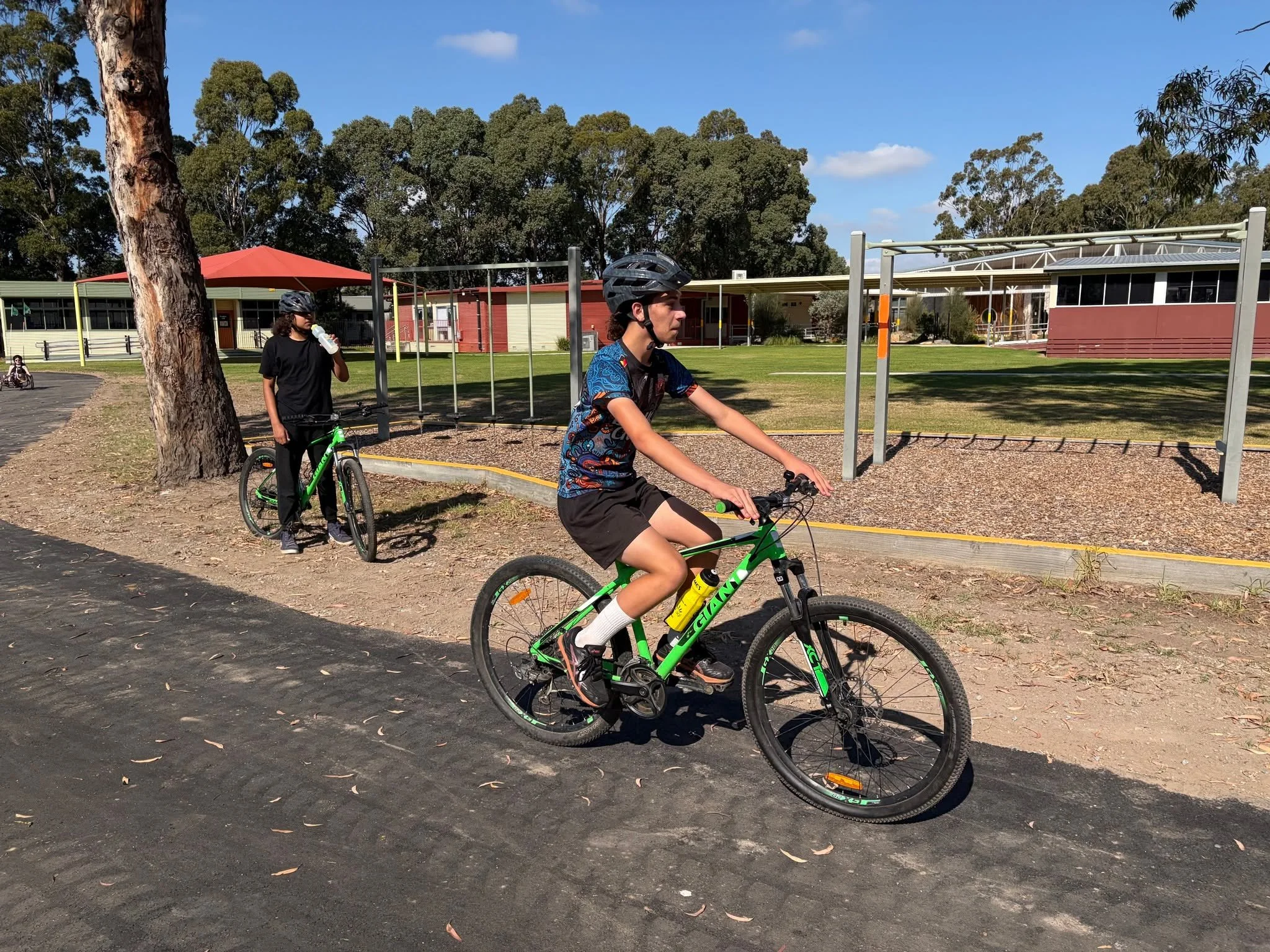 Ready to ride.

We are pleased to have completed the bike track, which forms part of the Specialist School&rsquo;s Traffic School in Bairnsdale.

It&rsquo;s fantastic to see students already enjoying the space &mdash; building confidence, developing 