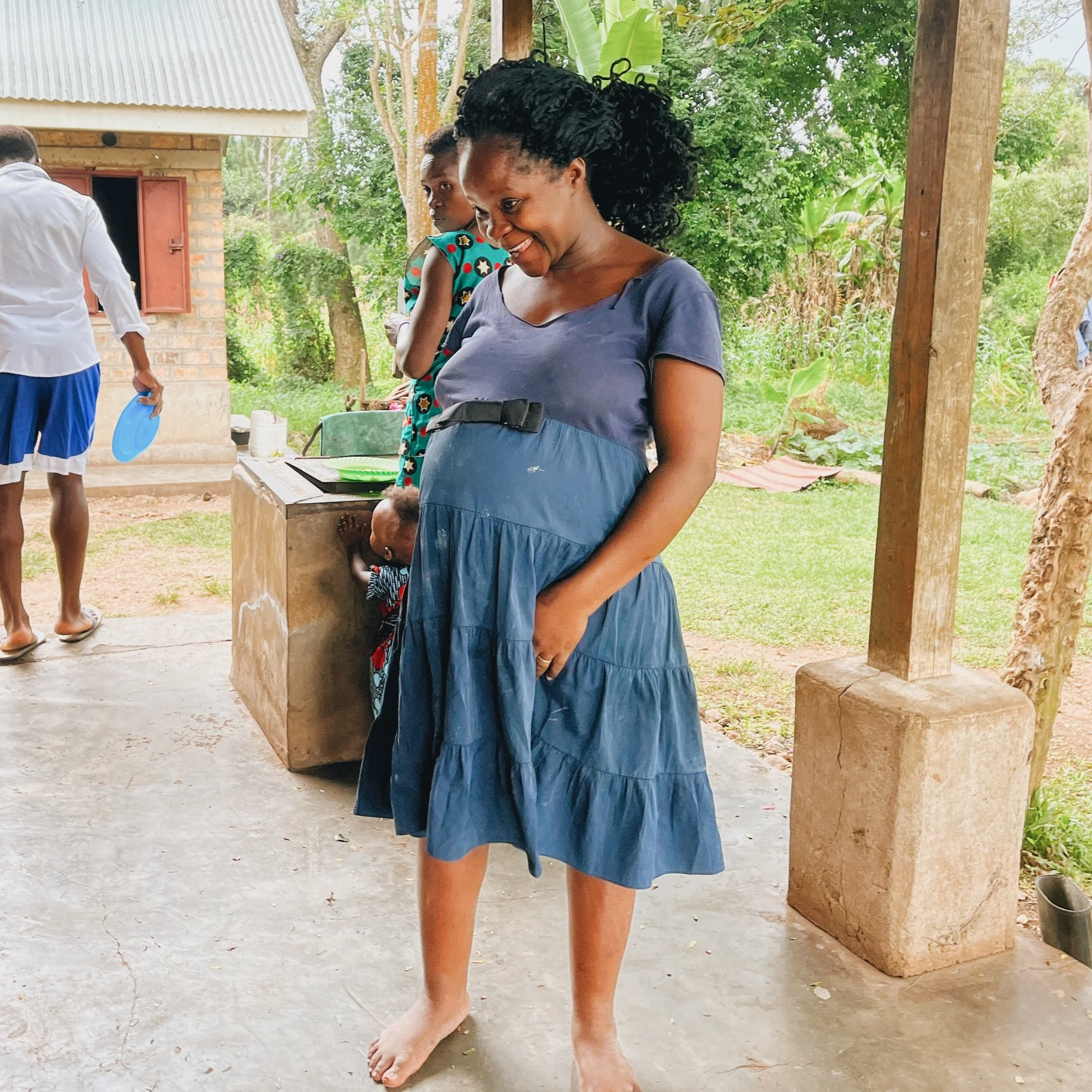 Vicky pregnant with Arthur