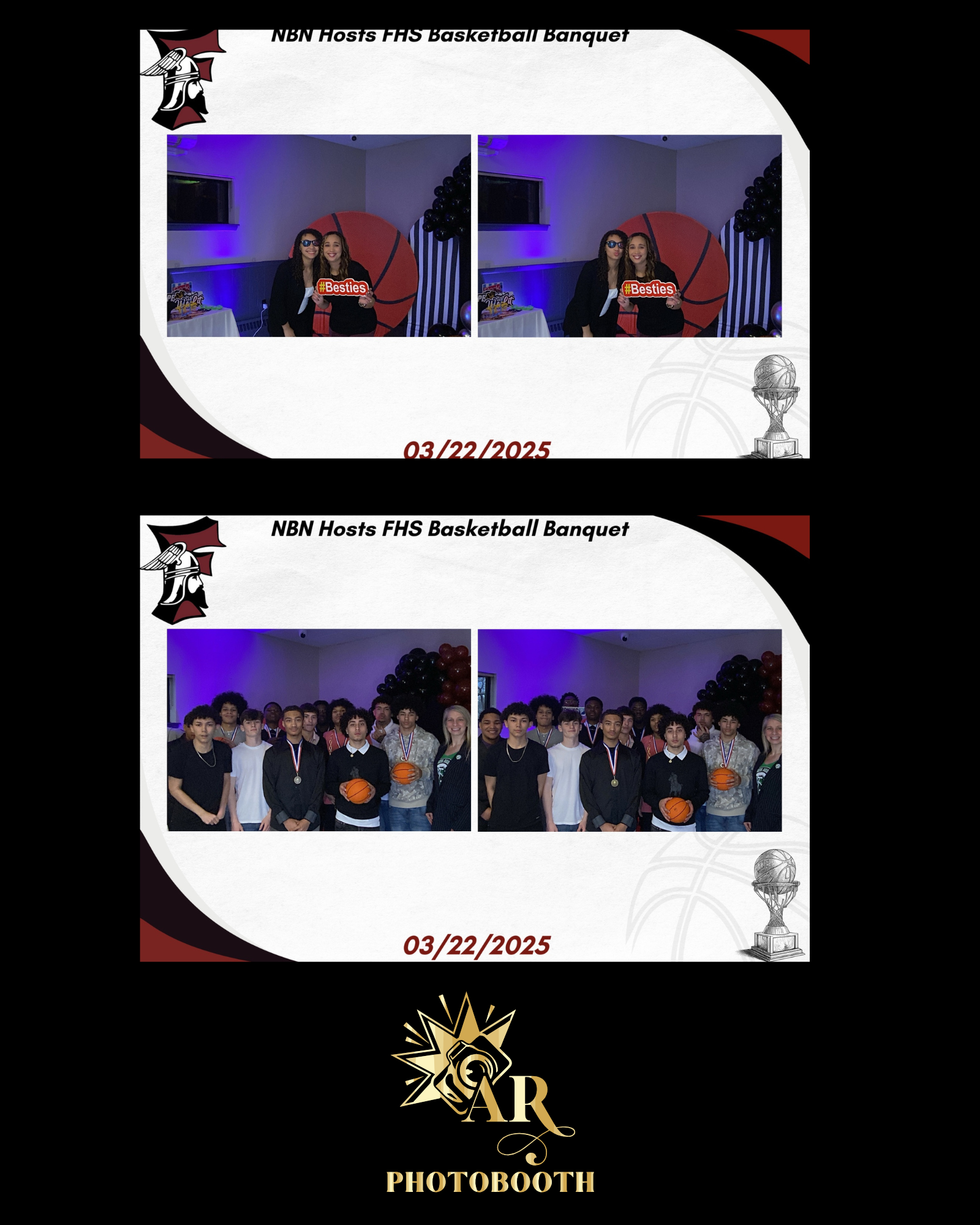 4x6 basketball banquet 