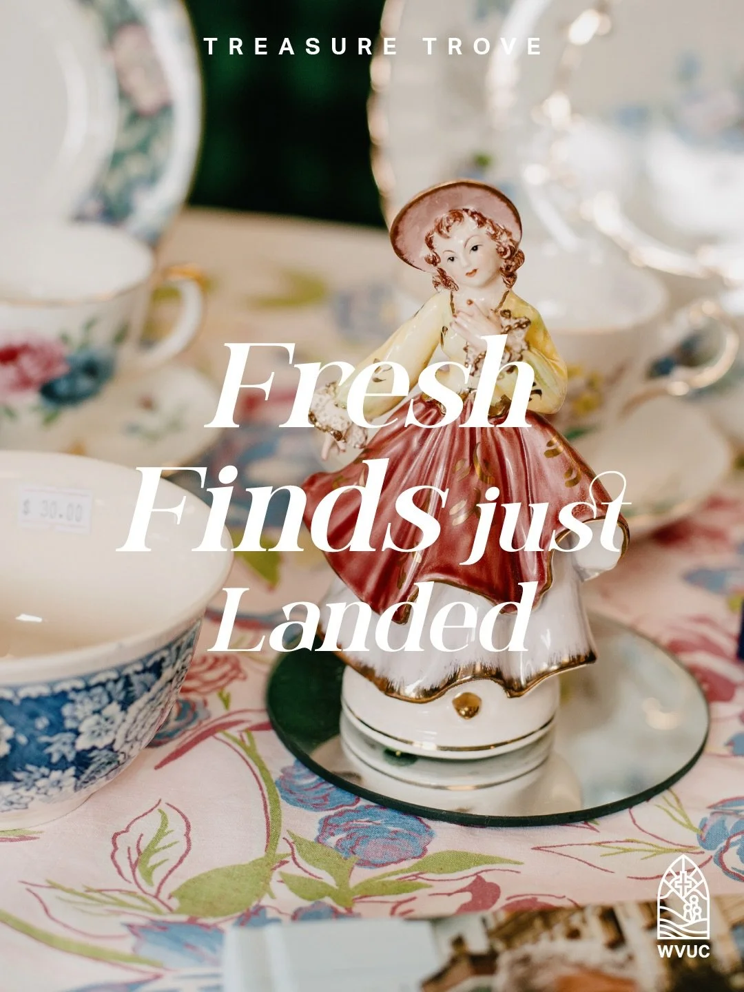 Fresh finds just landed at the Treasure Trove ✨

🛍 We&rsquo;ve been busy behind the scenes, sorting, pricing, and getting some beautiful new pieces ready for the shop. Come see what&lsquo;s waiting for you.

Pop-Up Sale coming soon 🎉

Mark your cal