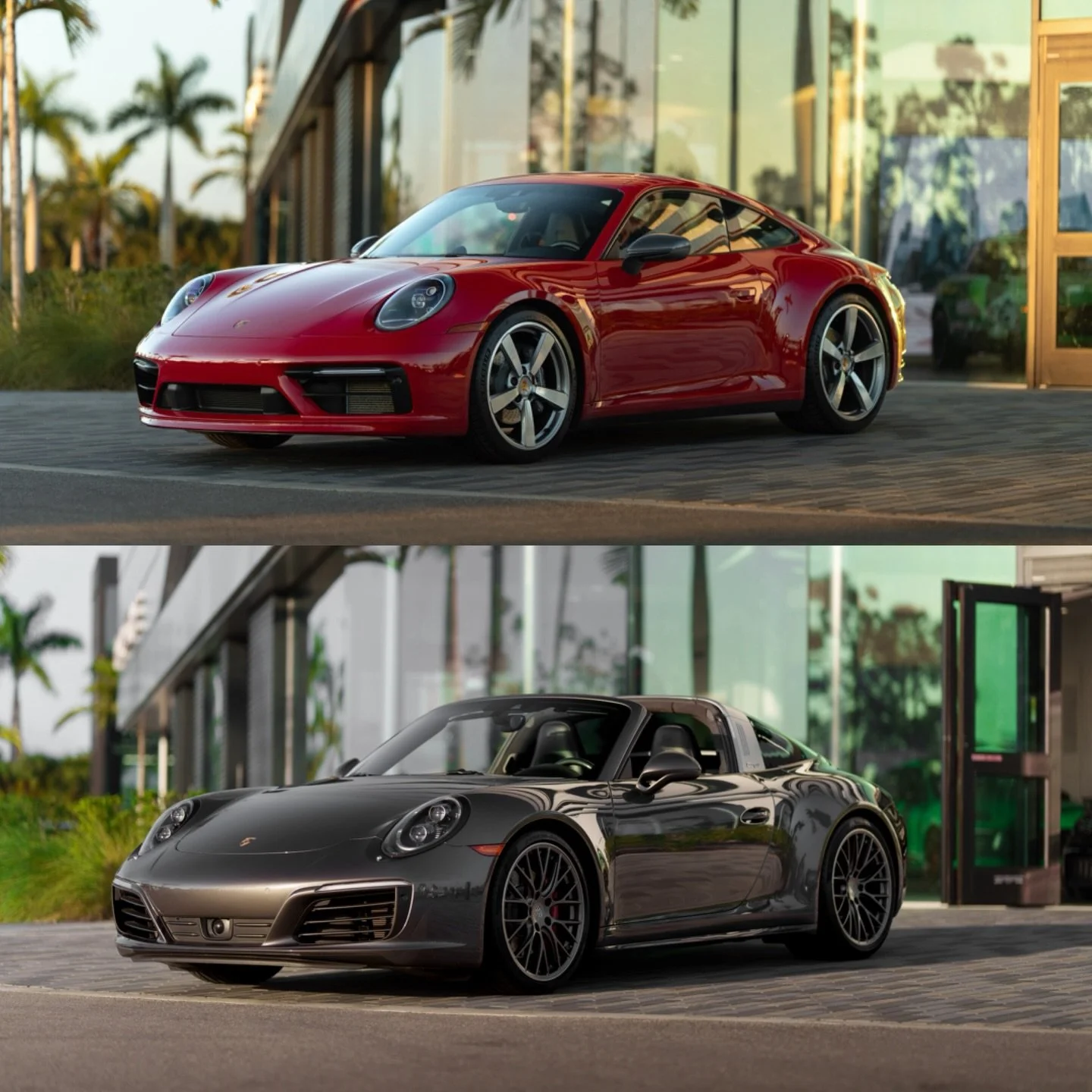 Last week at Porsche &mdash; both these cars are available &mdash; contact @thomasmolinaporsche 

| #ojstyle 

#porsche #carrera #911