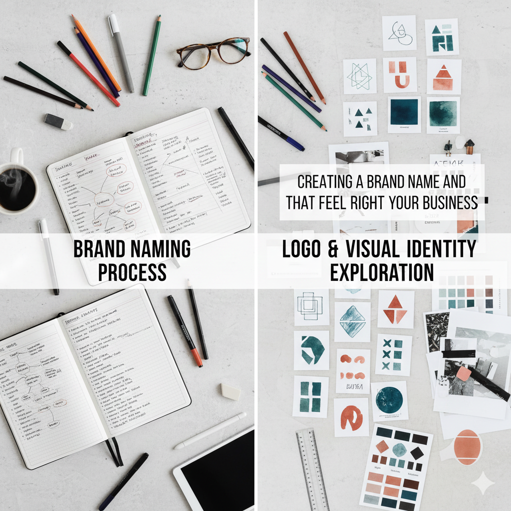Creating a Brand Name and Logo That Feel Right for Your Business