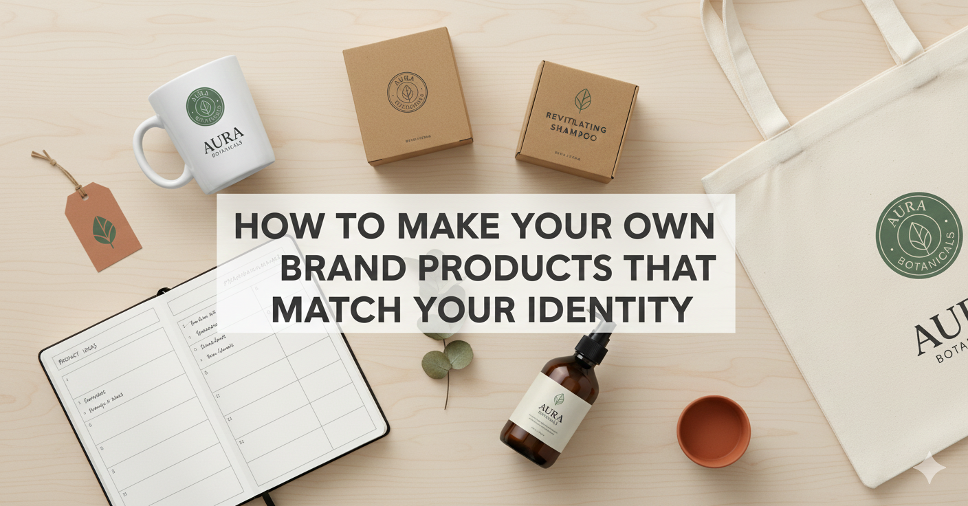 How to Make Your Own Brand Products That Match Your Identity