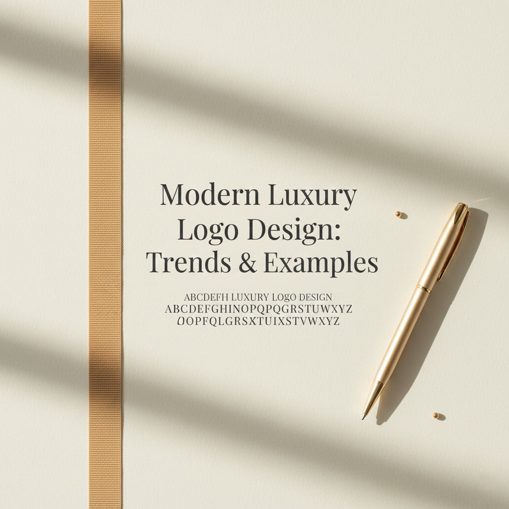 Modern Luxury Logo Design: Trends &amp; Examples to Inspire Your 2026 Brand