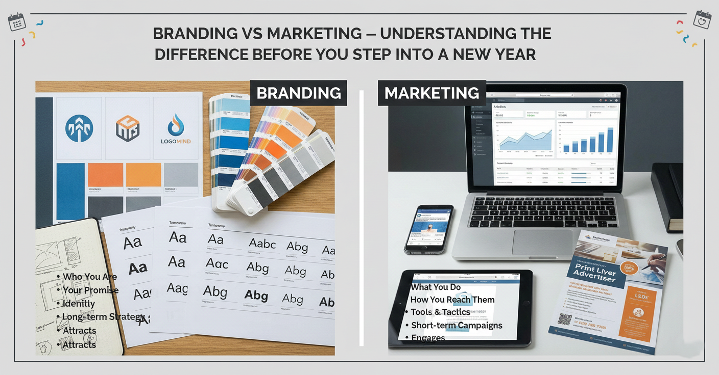 Branding vs Marketing: Understanding the Difference Before the New Year ...