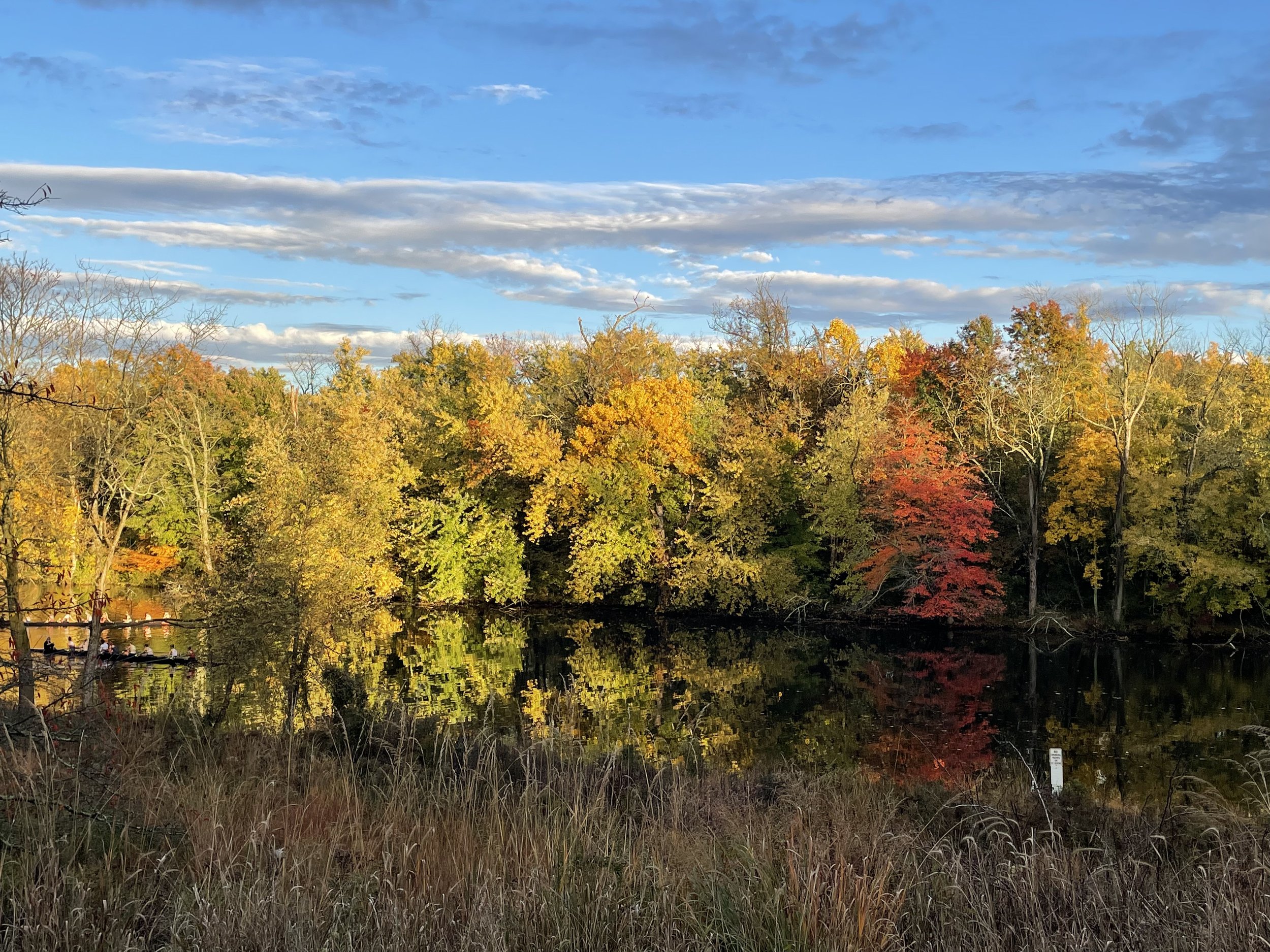 Lake Carnegie, Princeton University, Princeton, New Jersey, USA.