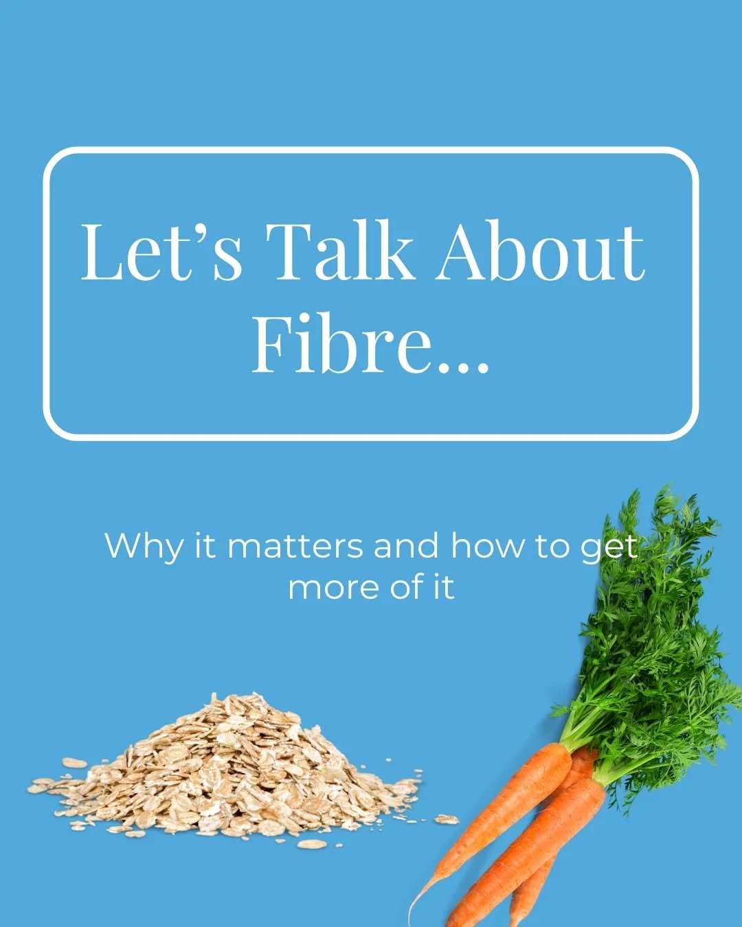 Fibre is the quiet achiever you need to know more about...

It supports gut health, keeps you full, stabilises blood sugar, and even helps lower cholesterol&mdash;but most people don&rsquo;t get enough.

Swipe through to learn what it is, why it matt