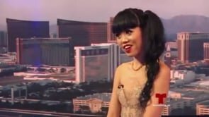 Exclusive interview with Telemundo for Supermodel and Catwalk Producer Jessica Minh Hanh