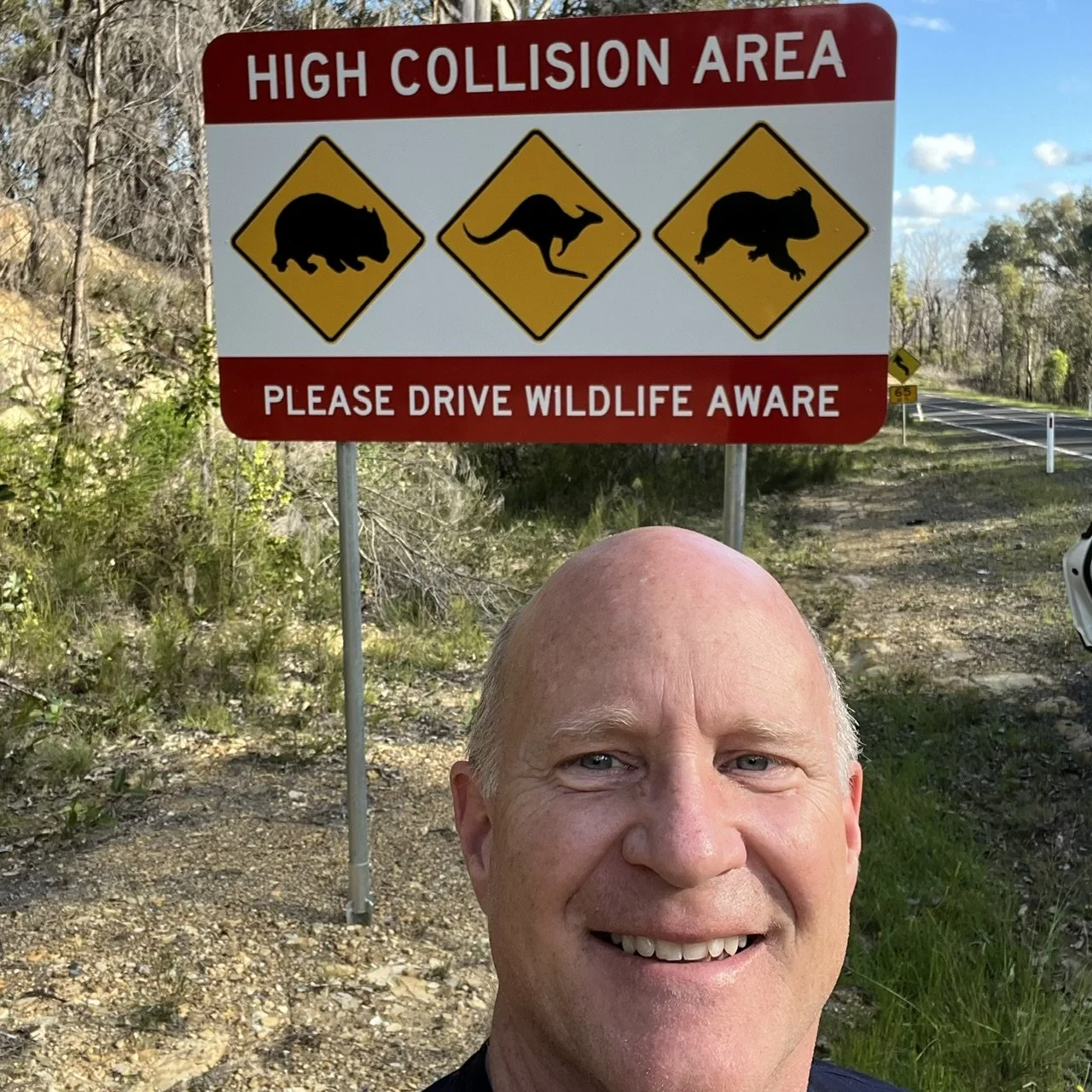 2026 Delegation Trip: Bega Road Sign