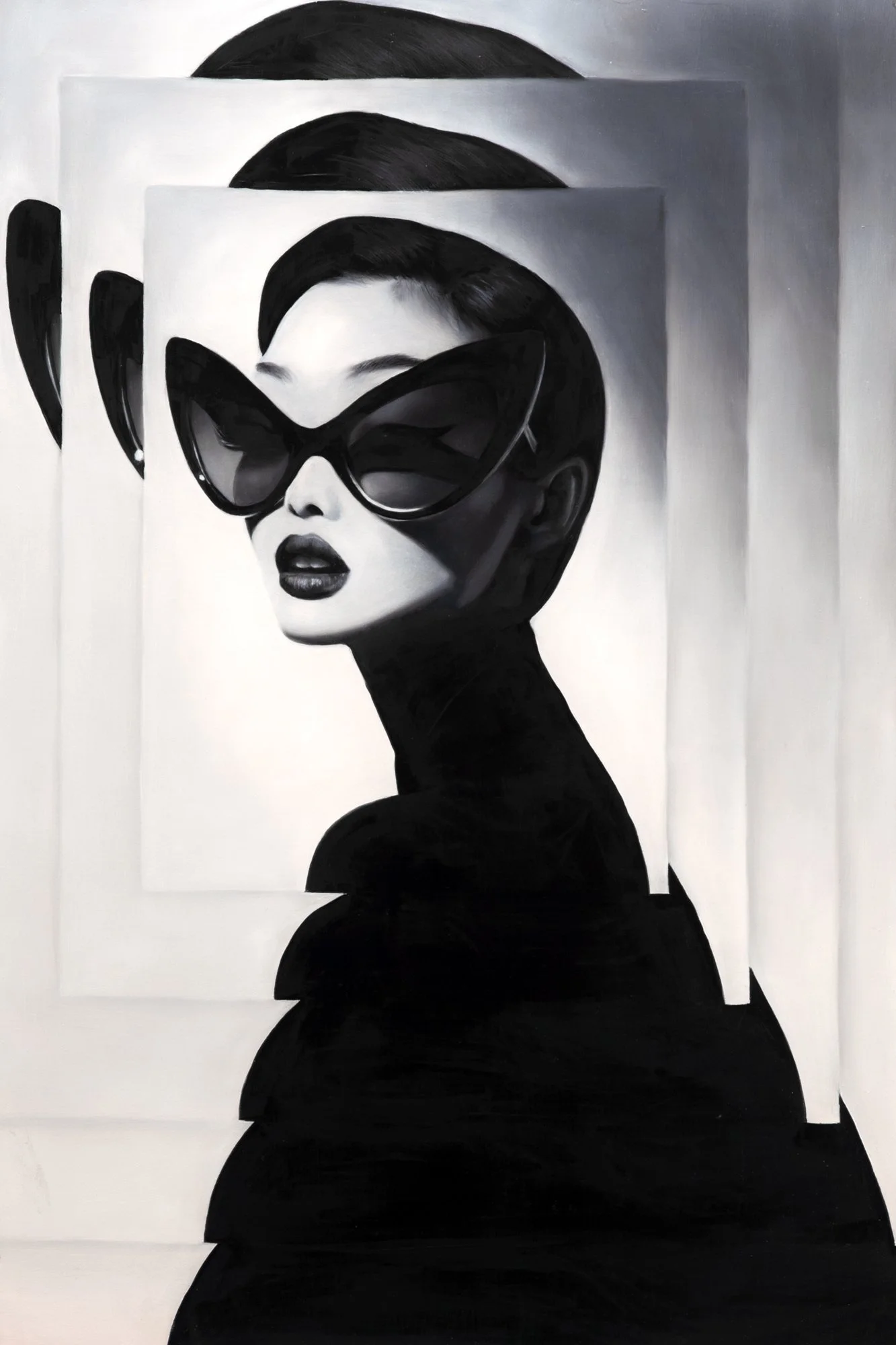 Epsilon, 2026. oil on ply, 60 x 40 cm.