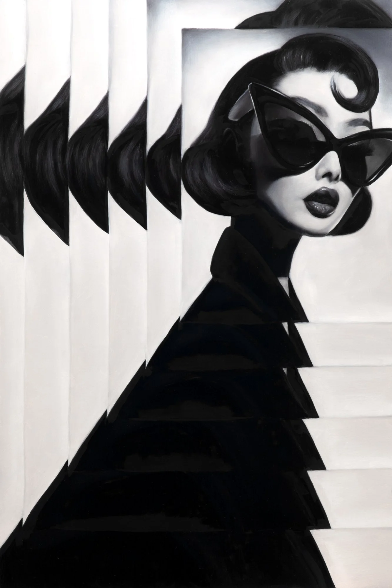 Gamma, 2026. oil on ply, 60 x 40 cm.