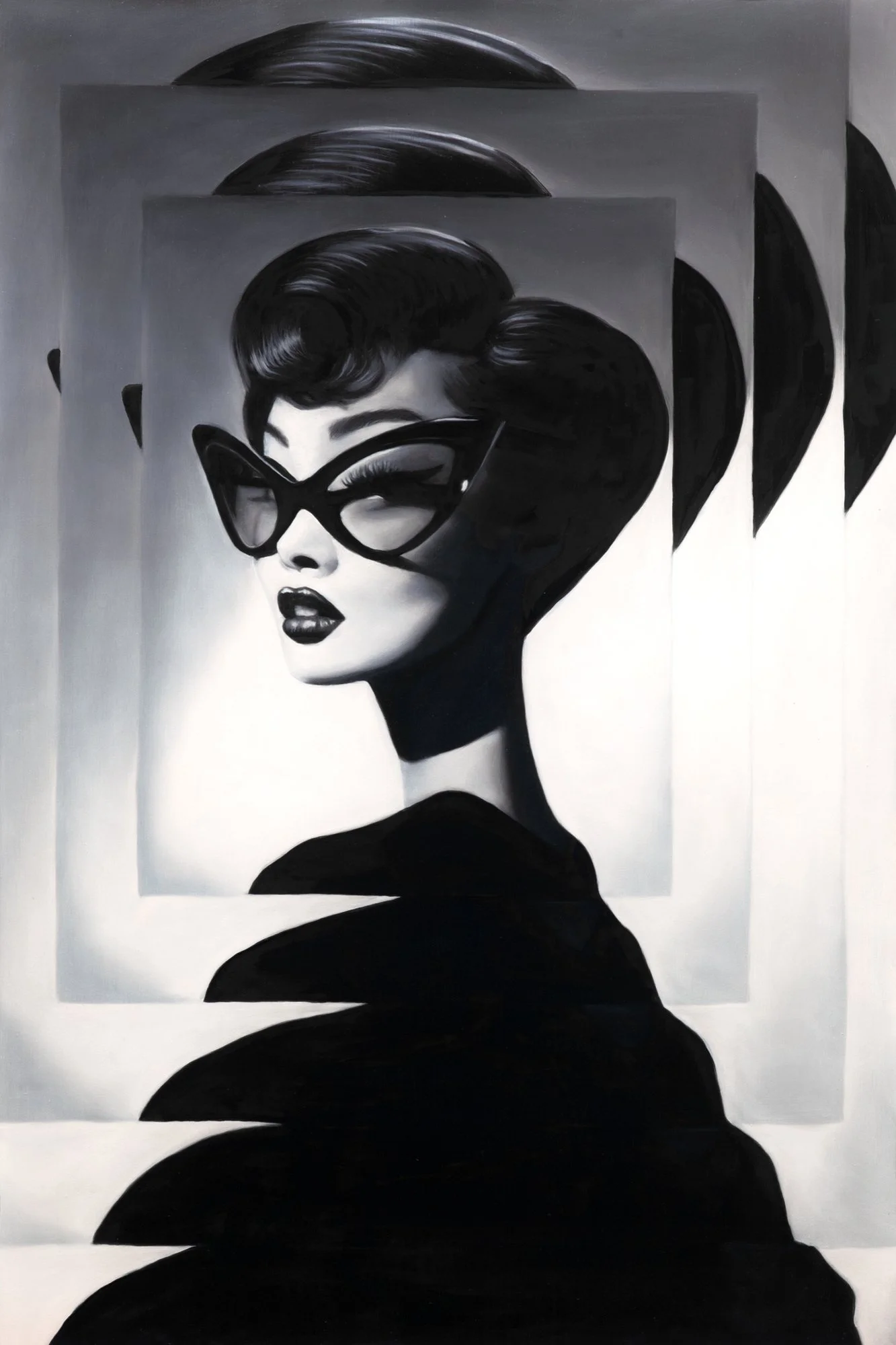 Theta, 2026. oil on ply, 60 x 40 cm.