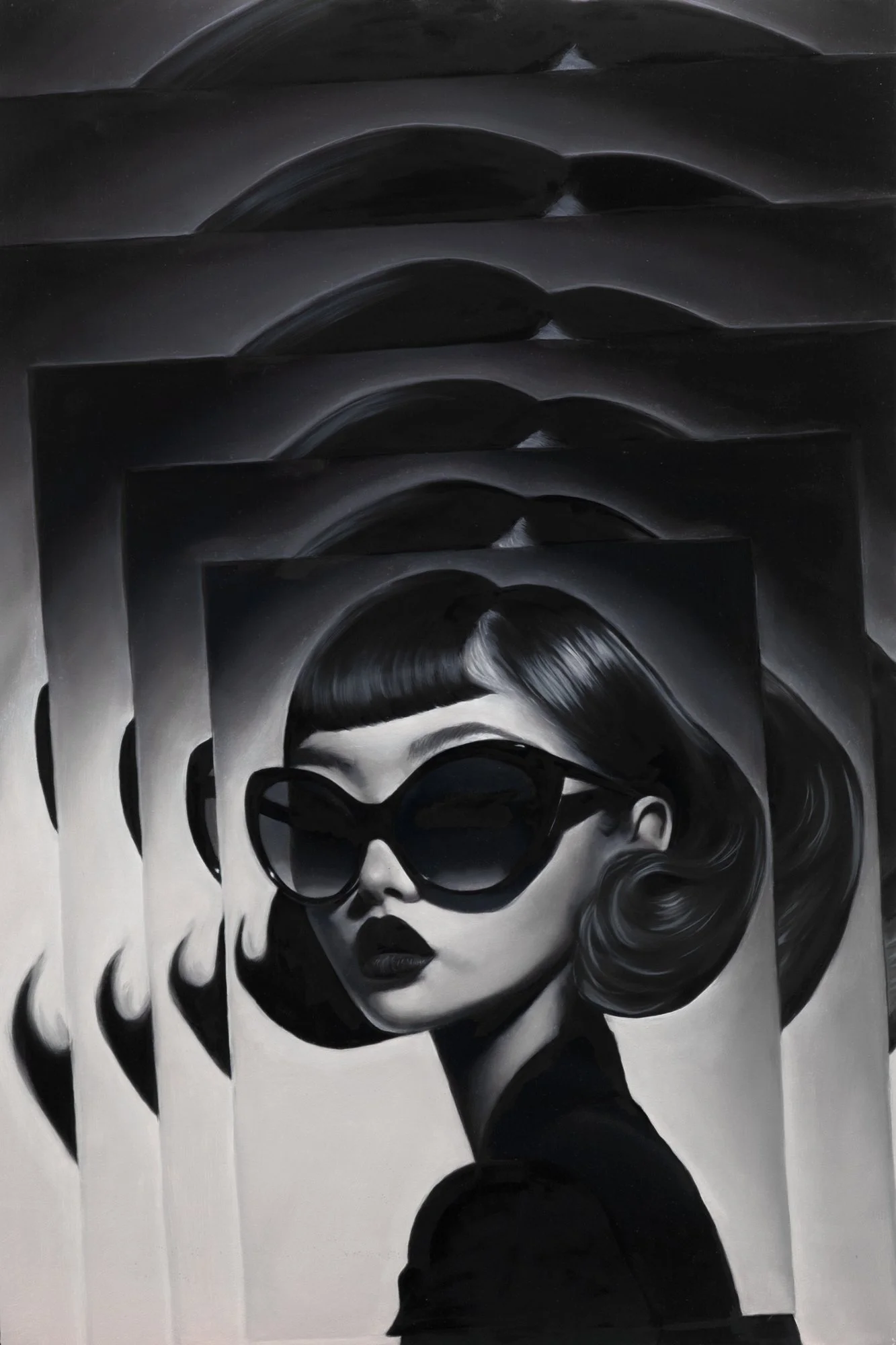 Sigma, 2026. oil on ply, 60 x 40 cm.