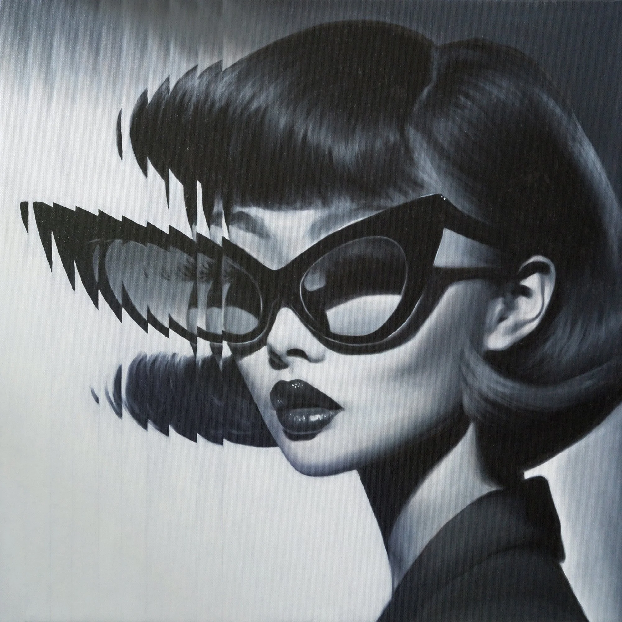 Paper Doll 7 - Third Edition, 2025. oil on canvas, 50 x 50cm.