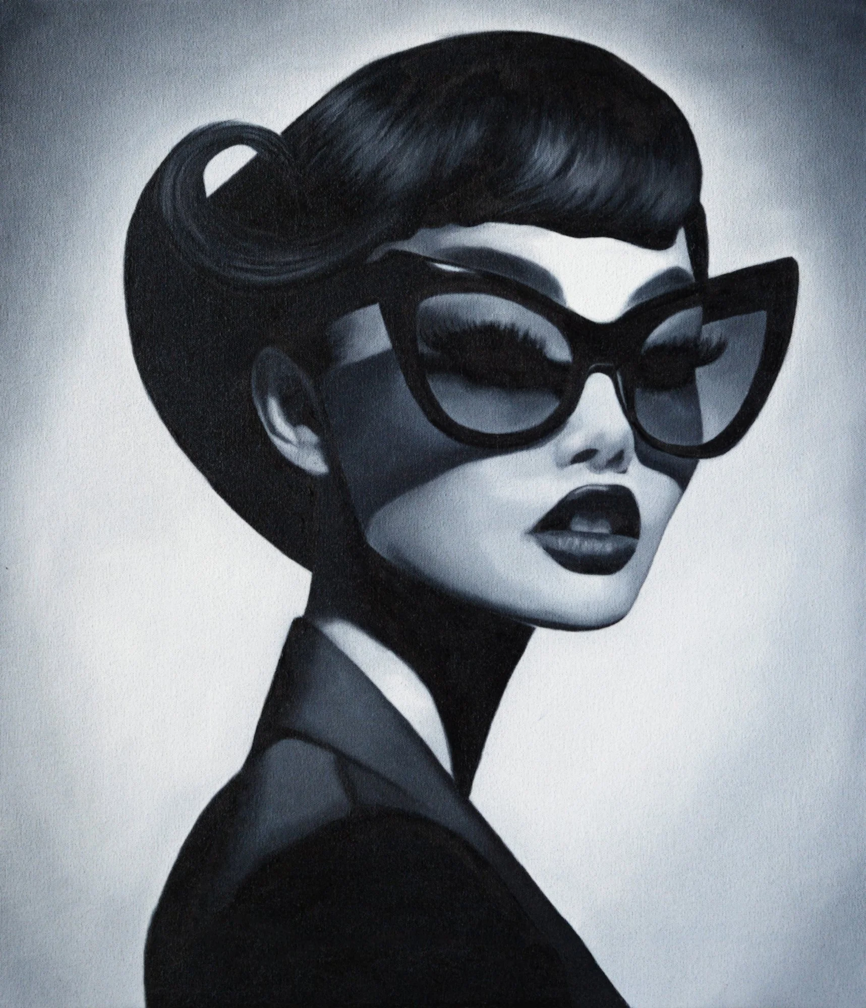 Paper Doll 2 - First Edition, 2025. oil on canvas, 53 x 45 cm.