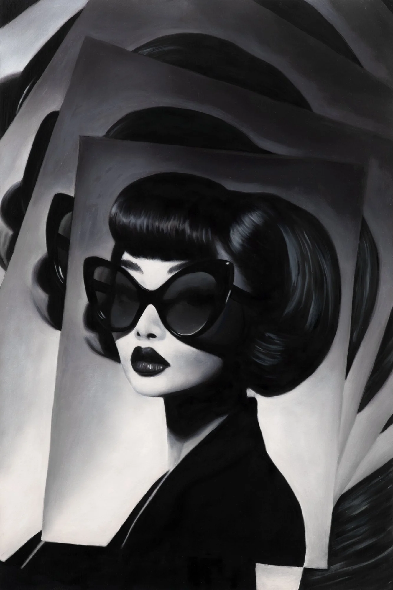 Omega, 2026. oil on ply, 60 x 40 cm.