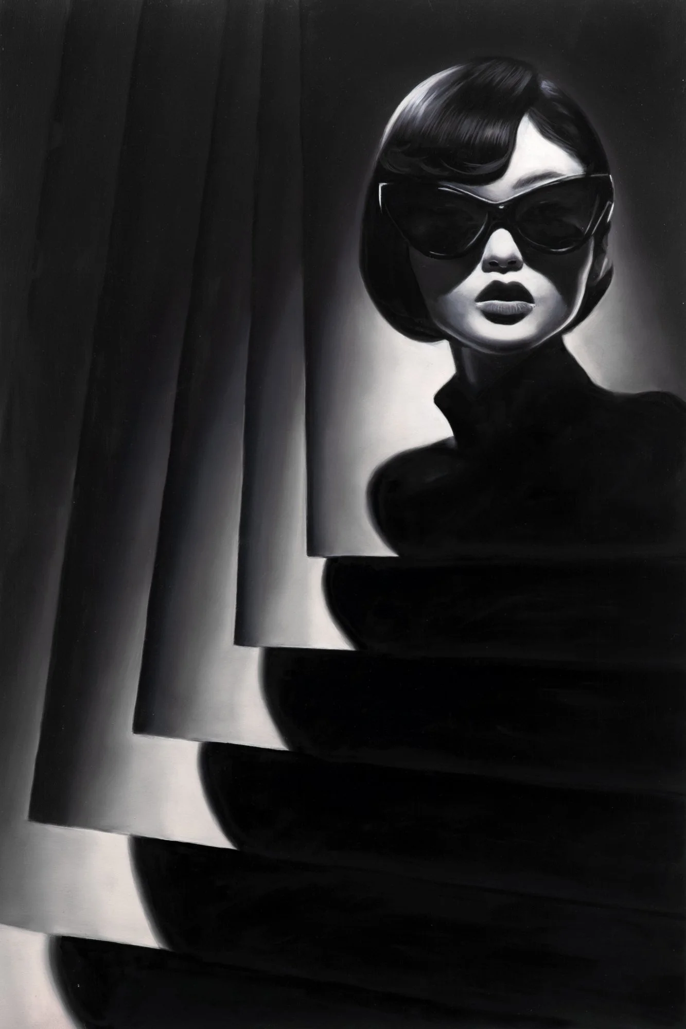 Delta, 2026. oil on ply, 60 x 40 cm.