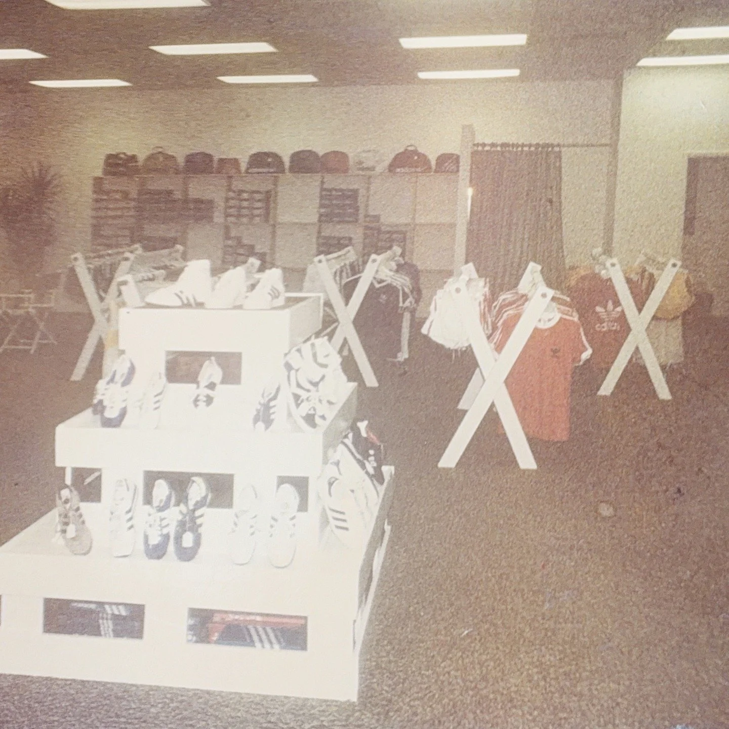 1975, Sneakers Plus started as the first Adidas Outlet in America. Fun Fact.