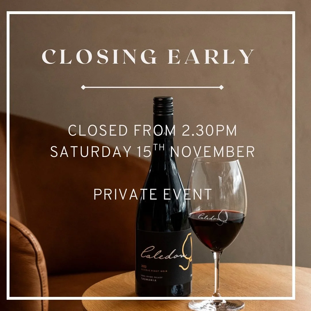 We will be closed to the public from 2.30pm this Saturday to get ready for our Sparkling Party with the ladies from @flourisheventstas.

We will be dressing up in sequins and celebrating all things sparkly on the evening, offering up bottles of our v