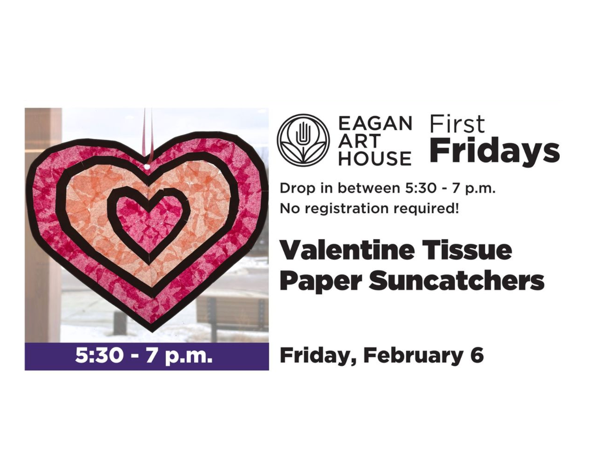 Eagan Art House Heart Sun Catcher