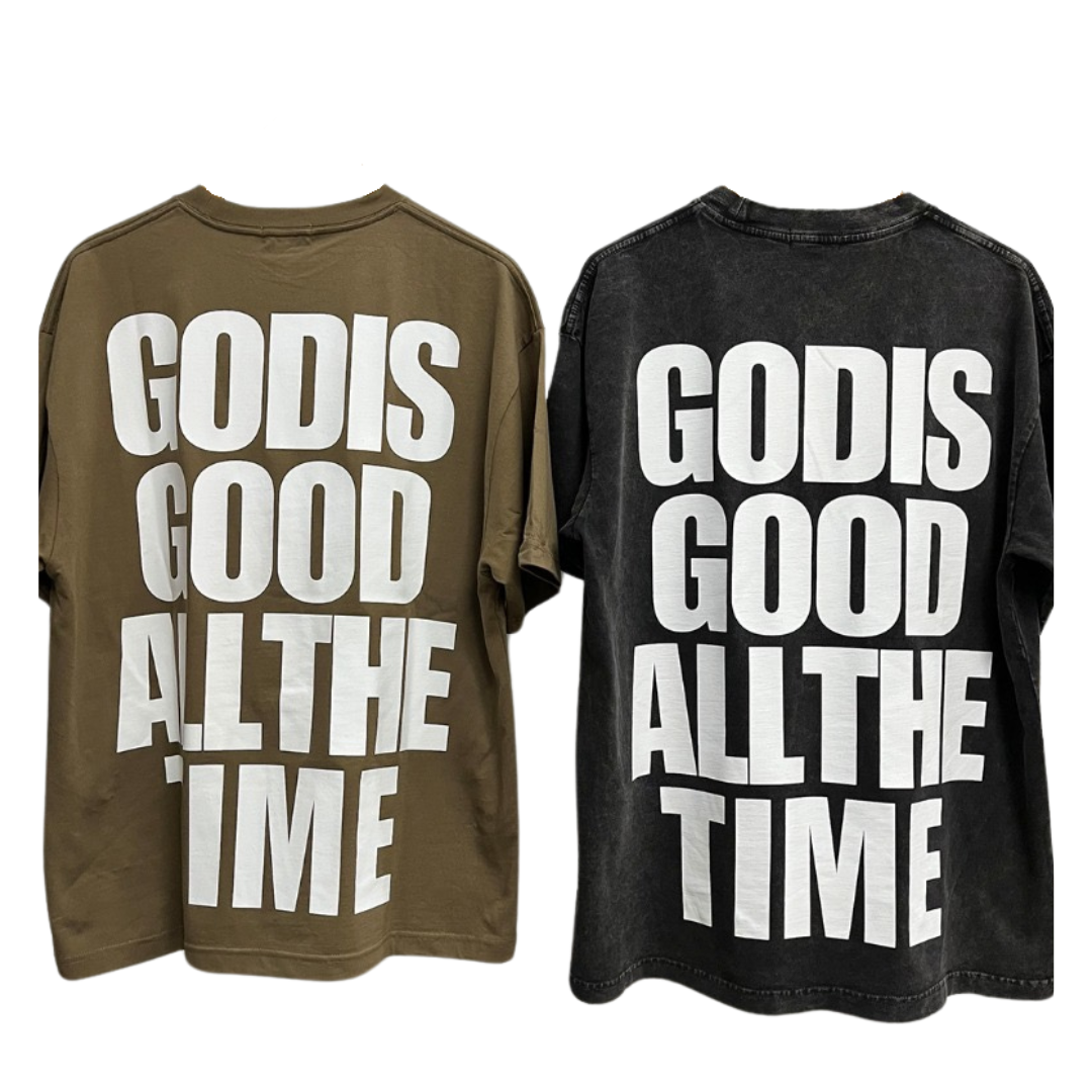 GOD IS GOOD ALL THE TIME PREMIUM SHIRT