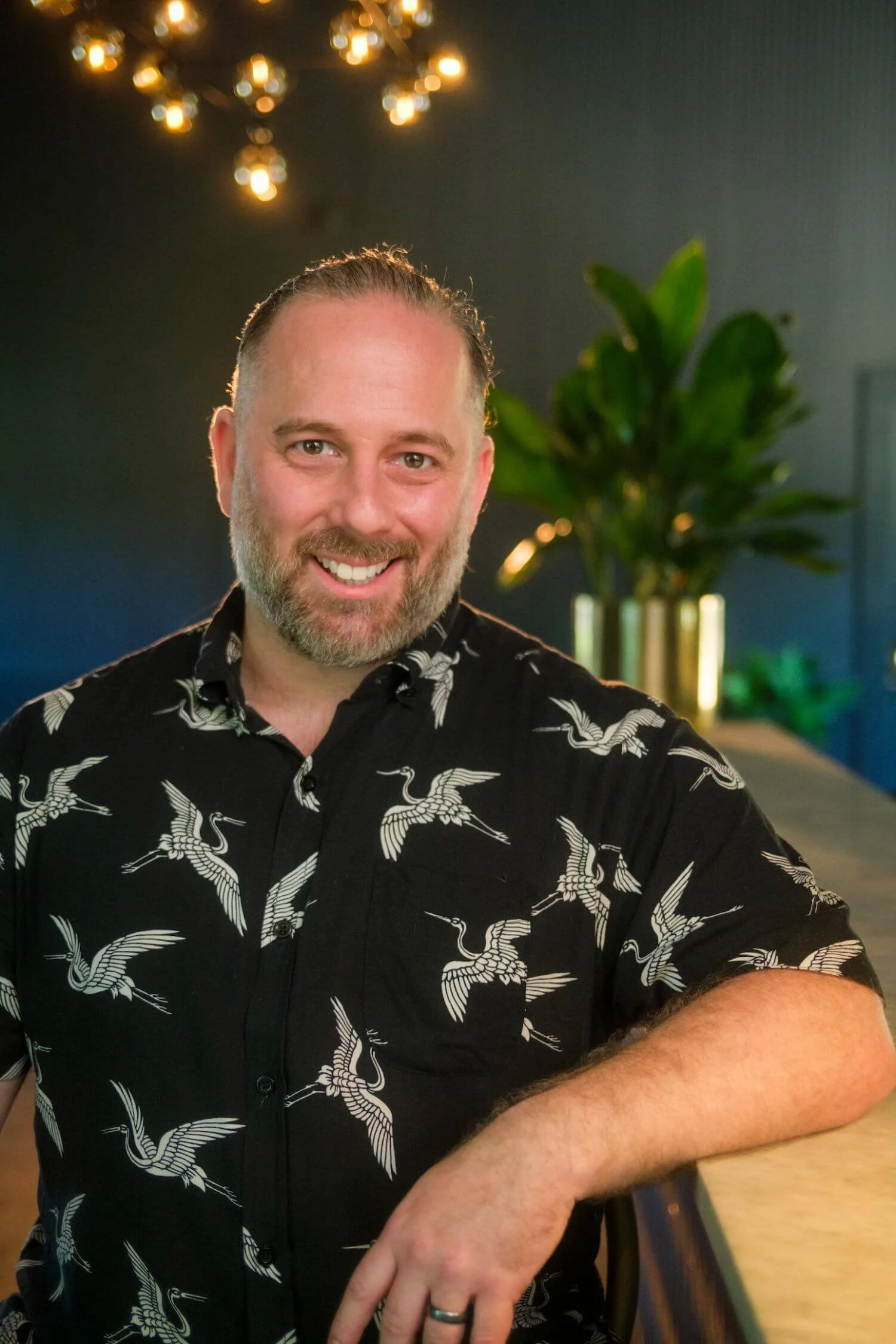 Portrait of DJ Dave from Profound Sounds DJ, specializing in hip hop, pop, and indie dance music