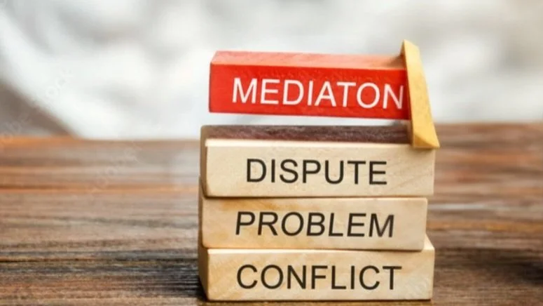 Image with blocks mediation conflict problem