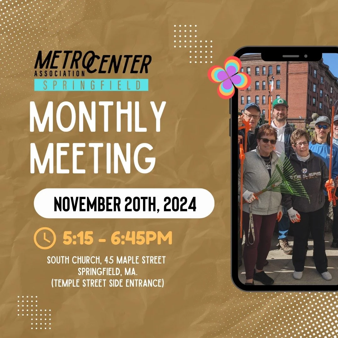📢 Metro Center Association Meeting 📢

Join us on November 20th from 5:15 to 6:45 PM for our monthly neighborhood council gathering! Whether you live, work, or enjoy leisure activities in Metro Center, this is your chance to engage with your communi
