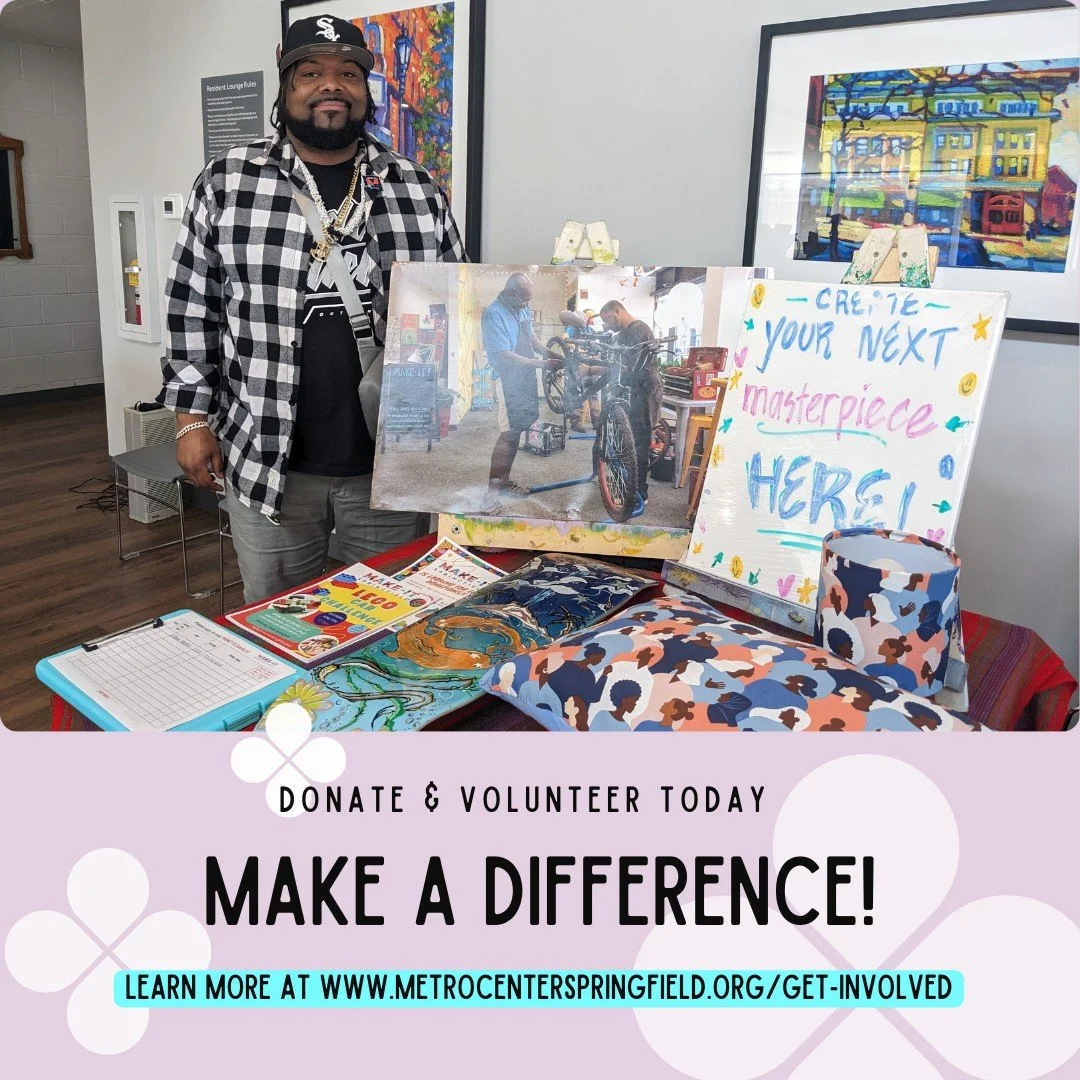 Want to make a real difference in your community? Metro Center Springfield needs your support! 

Whether it&rsquo;s through donations or volunteering, every act helps strengthen our neighborhood. Learn more about how you can get involved at www.metro