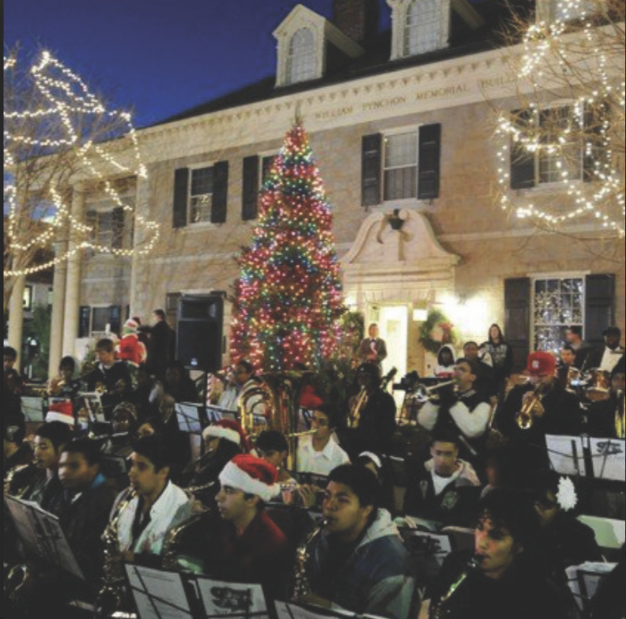The Lighting of the Quadrangle