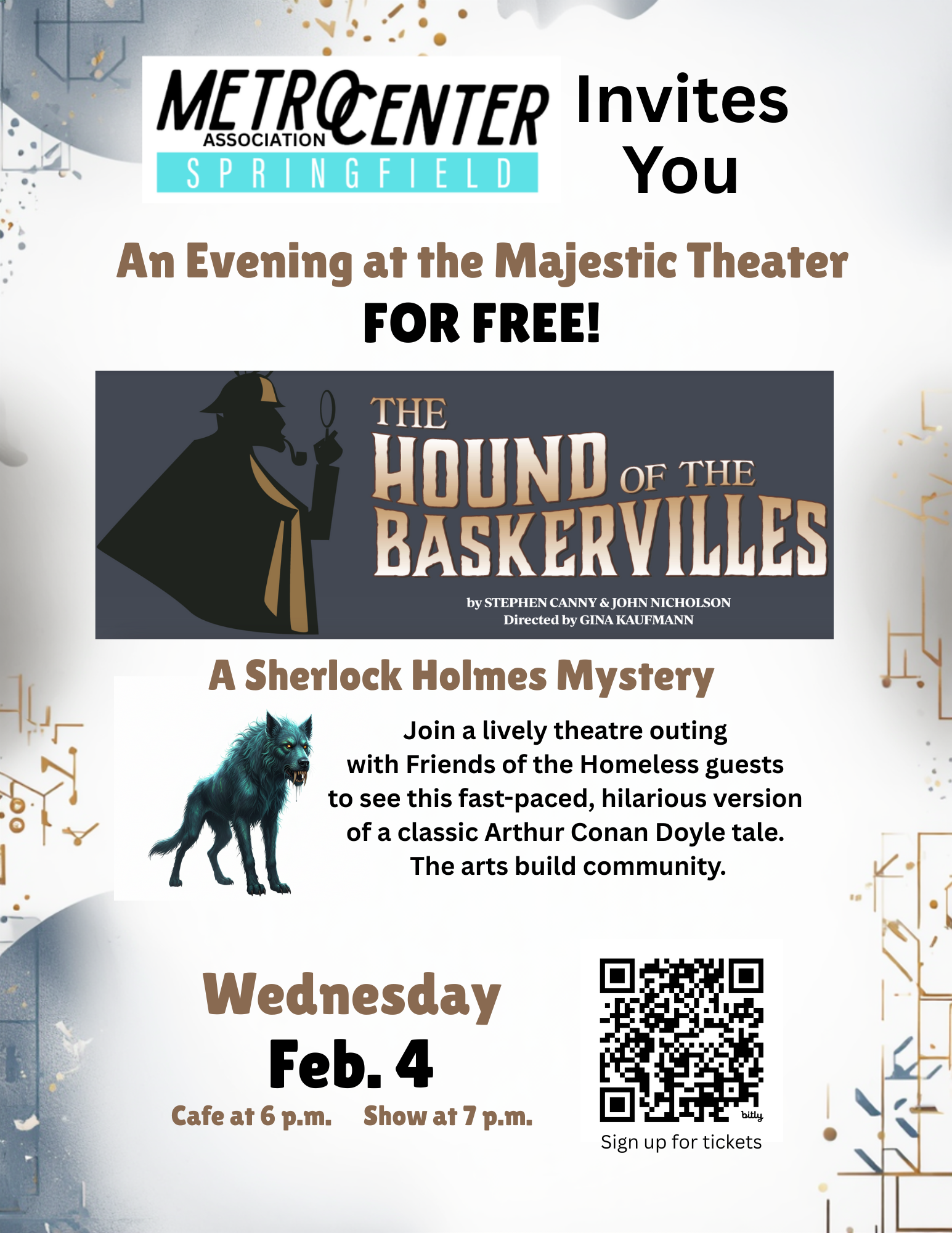 Theatre Seat for Free  with Metro Center