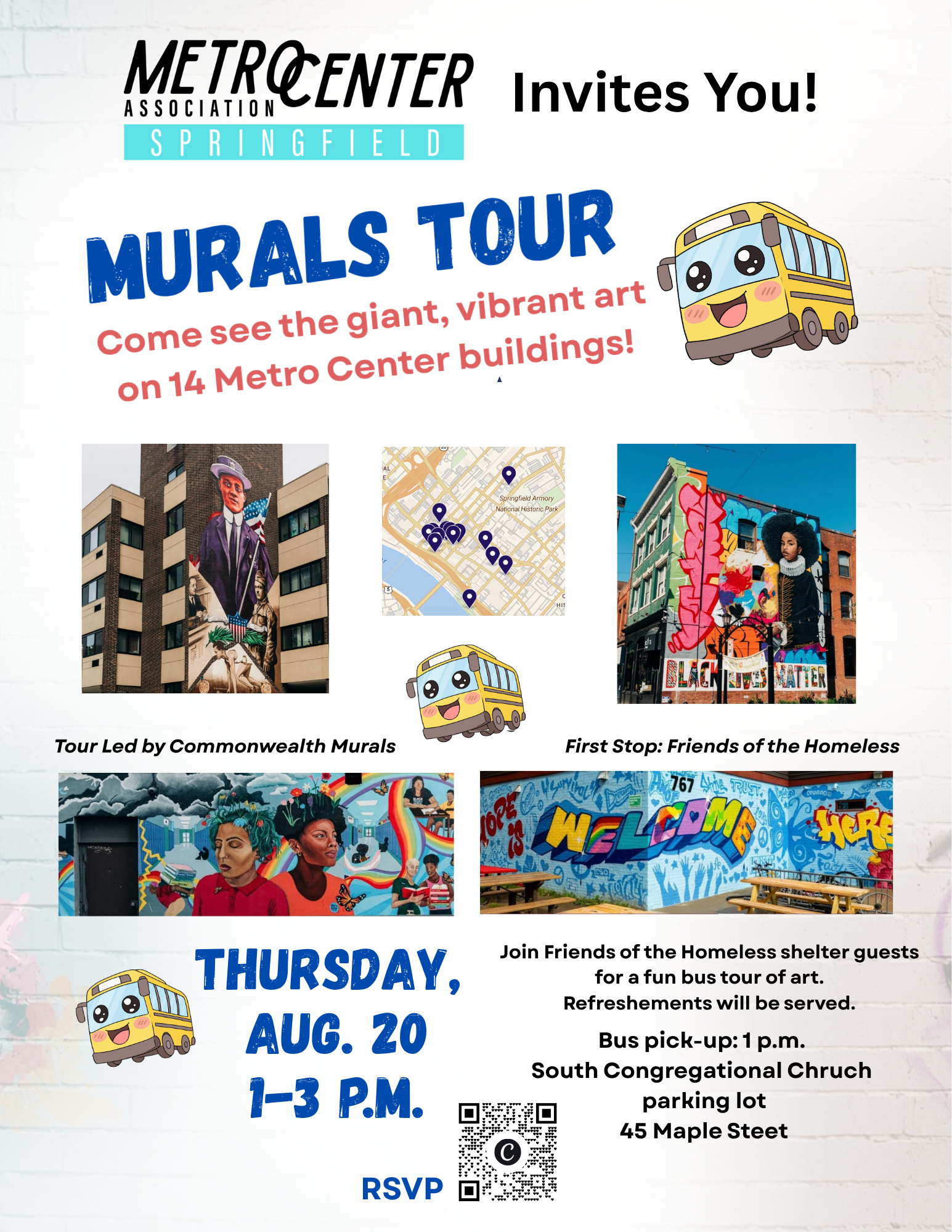 Metro Center             Murals Tour