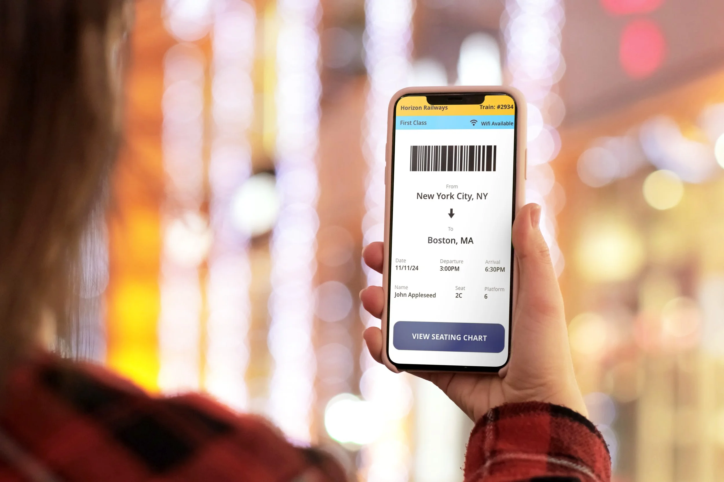 Horizon Railways - Digital Boarding Pass
