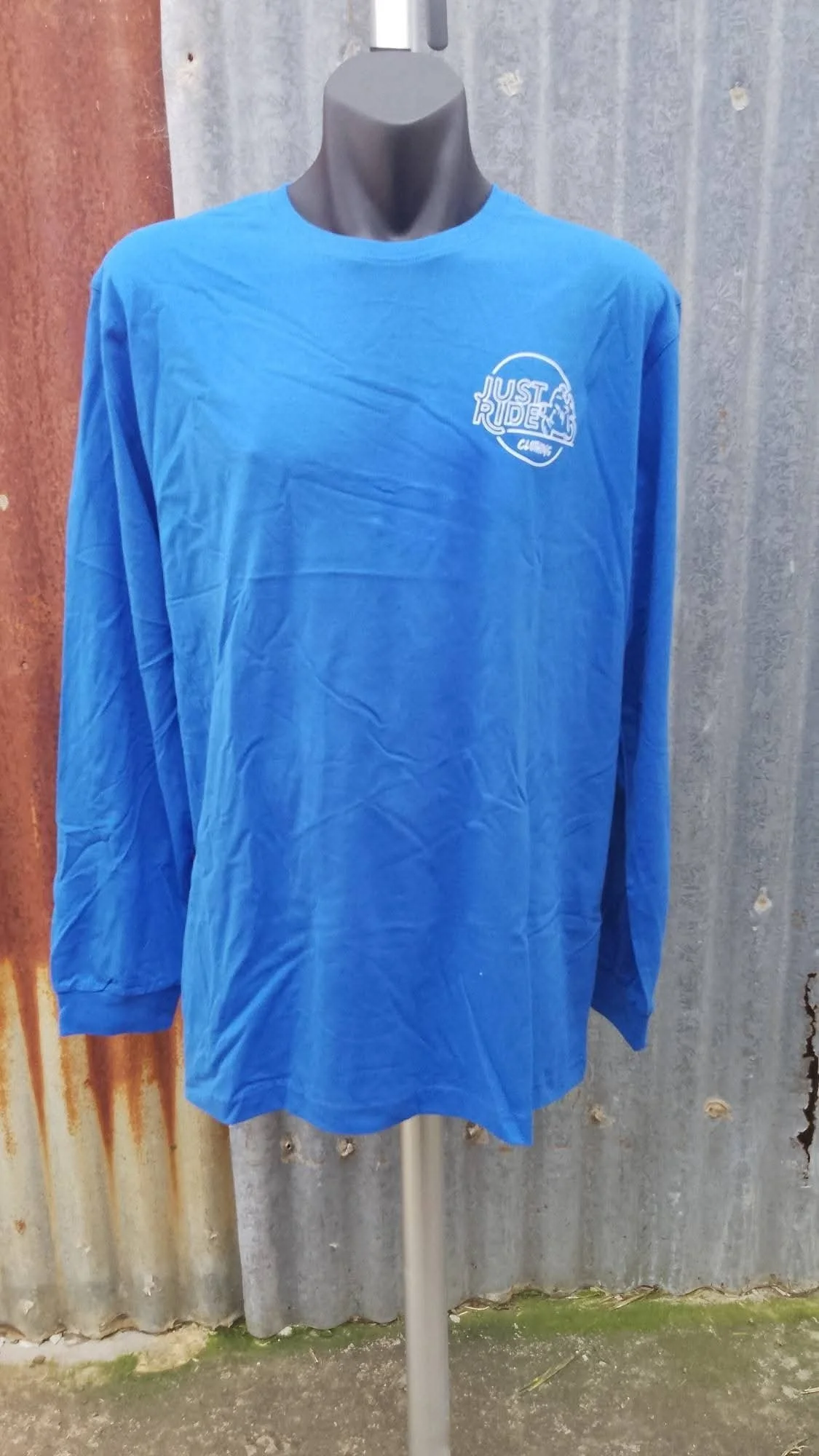 Long Sleeve Shirt ADV Logo Front and Back
