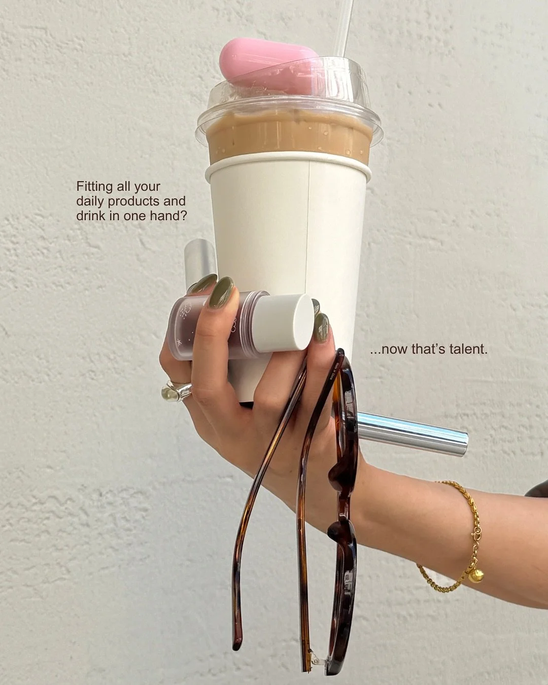 Our daily routine all in the palm of a hand. 

Shop these k-beauty favorites at the link in bio. 

#kbeautyfinds #dailyproducts #sunstick #koreanliptint #Corekive