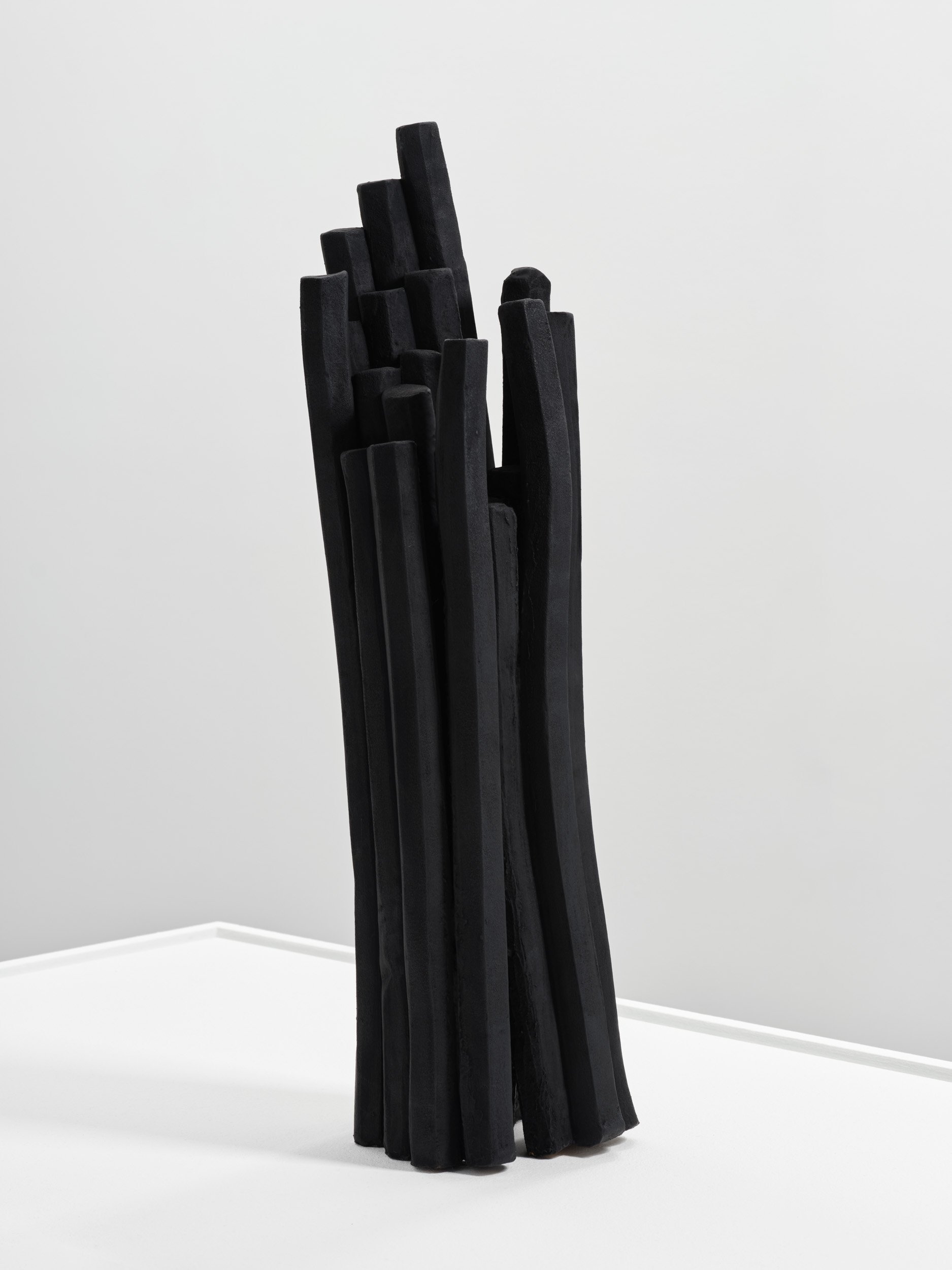 Untitled, 2024; Earthenware; 8” x 8” x 30.5”