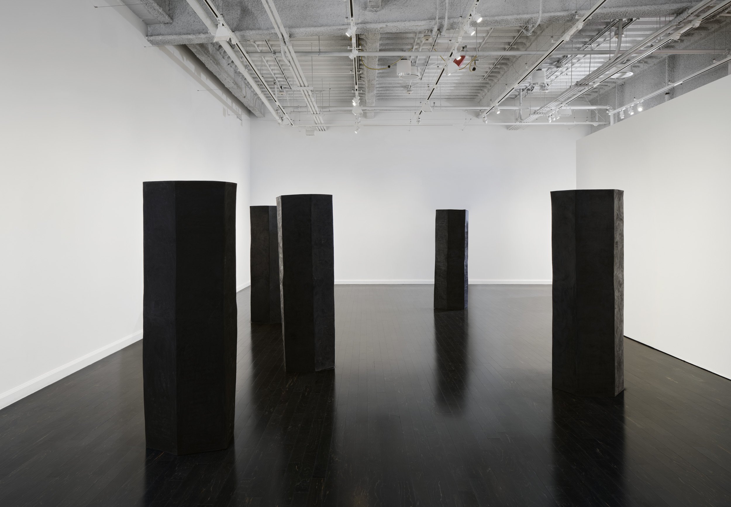 Untitled, 2024; Earthenware; 5 pieces, 22” x 25” x 5’ 4”