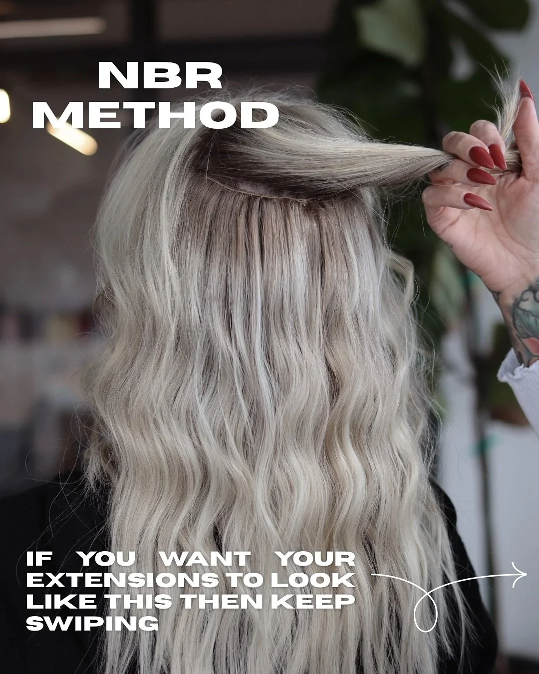 This transformation is why we swear by the NBR method. 

Using @naturalbeadedrowsextensions allows for so many benefits other extension methods can&rsquo;t provide. 

Using NBR &amp; @covetandmane we were able to give this guest her dream hair. 

✨We